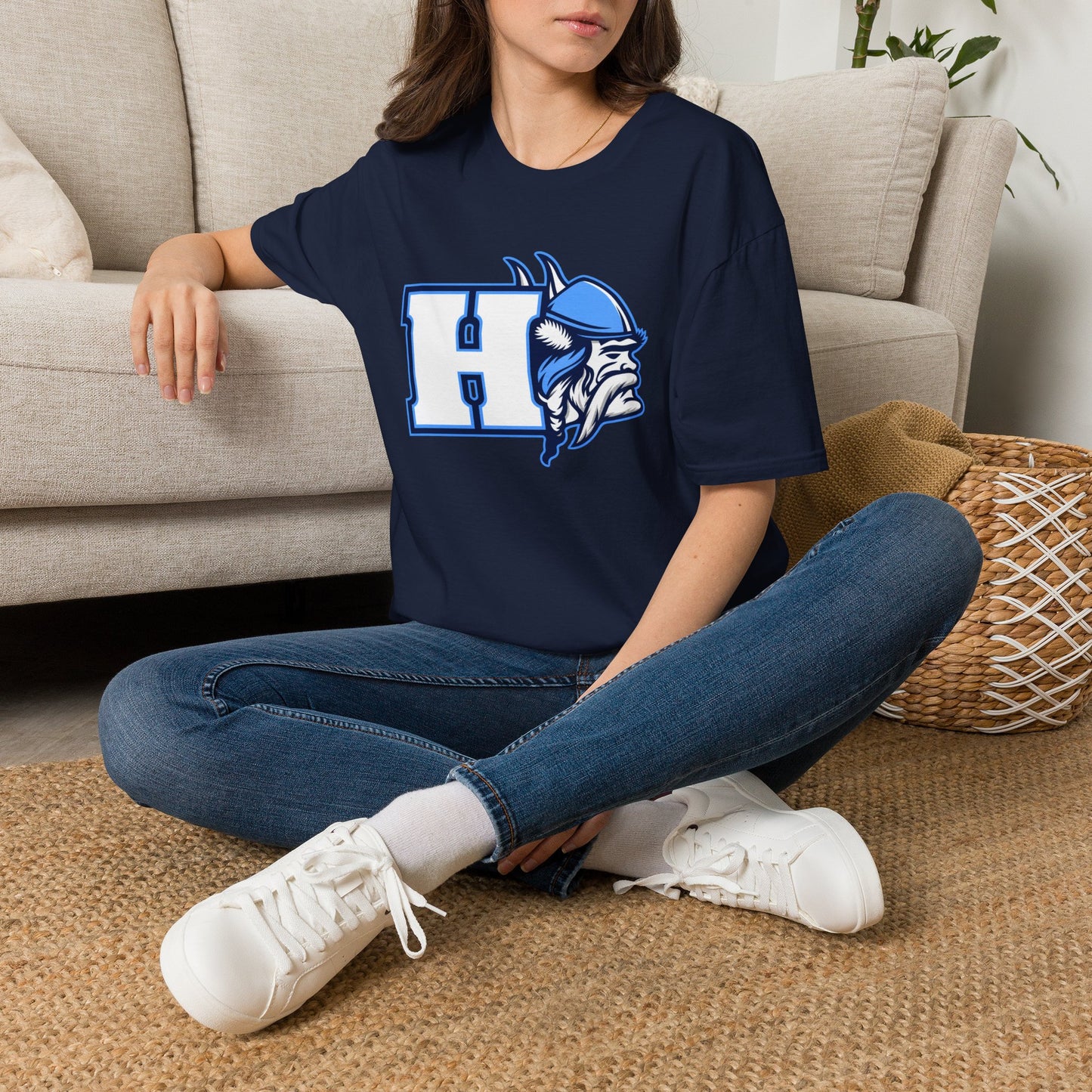 Unisex T-Shirt - Hoggard Vikings Inspired - Hoggard Viking Big H