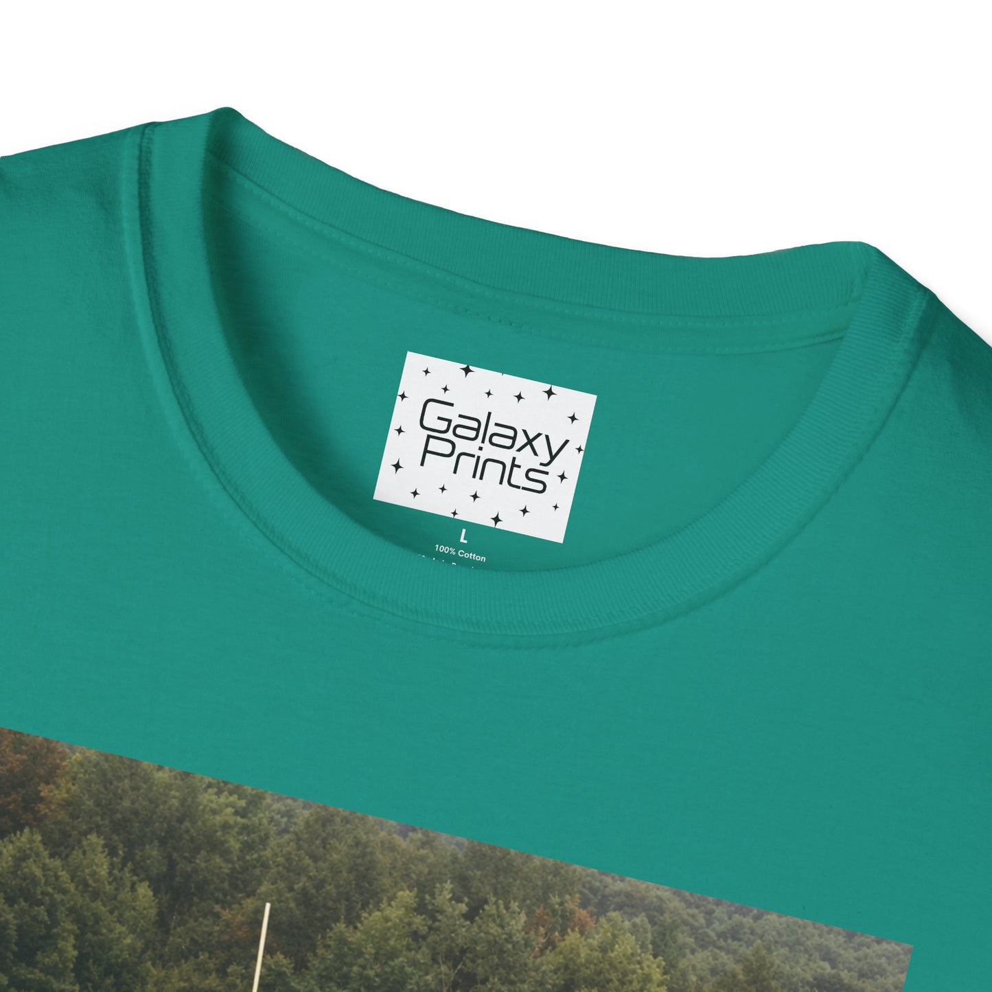Tate Football Field Photo T-Shirt — Vintage LMC Football Graphic Tee