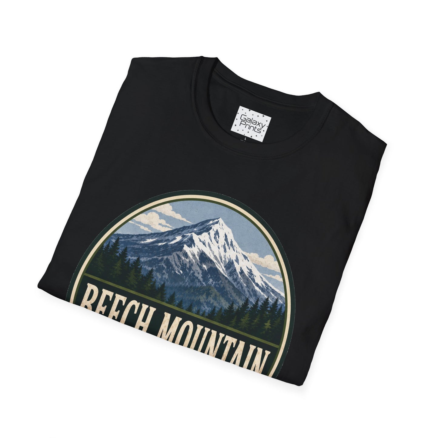 Mountain Graphic T-Shirt — “Beech Mountain, North Carolina” Vintage Outdoor Tee