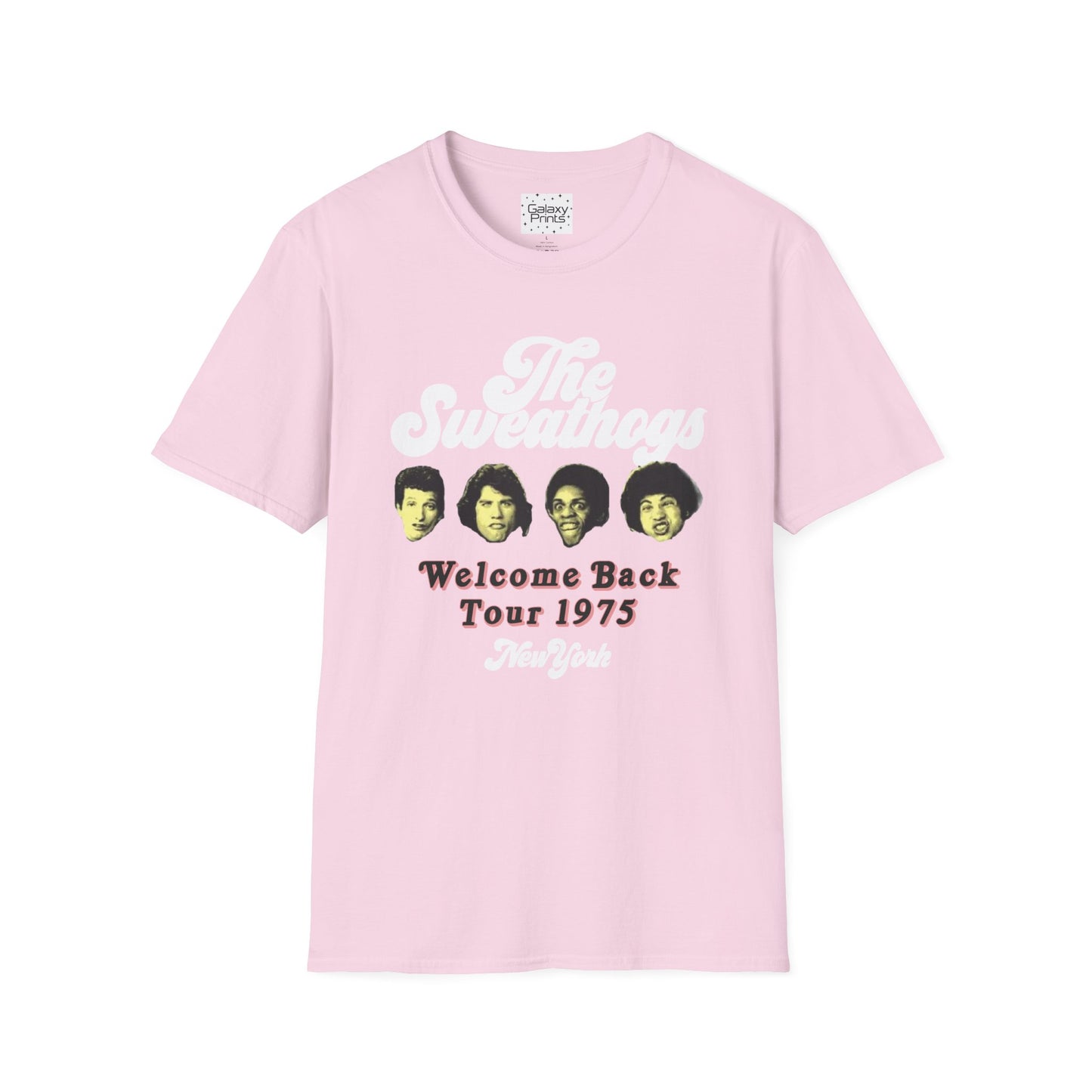 Unisex T-Shirt - POP Culture - 'The Sweathogs - From the Hit TV Sitcom Welcome Back Kotter' Arnold Horshack, Juan Epstein, Frieddie "Boom Boom" Washington, Vinnie Barbarino