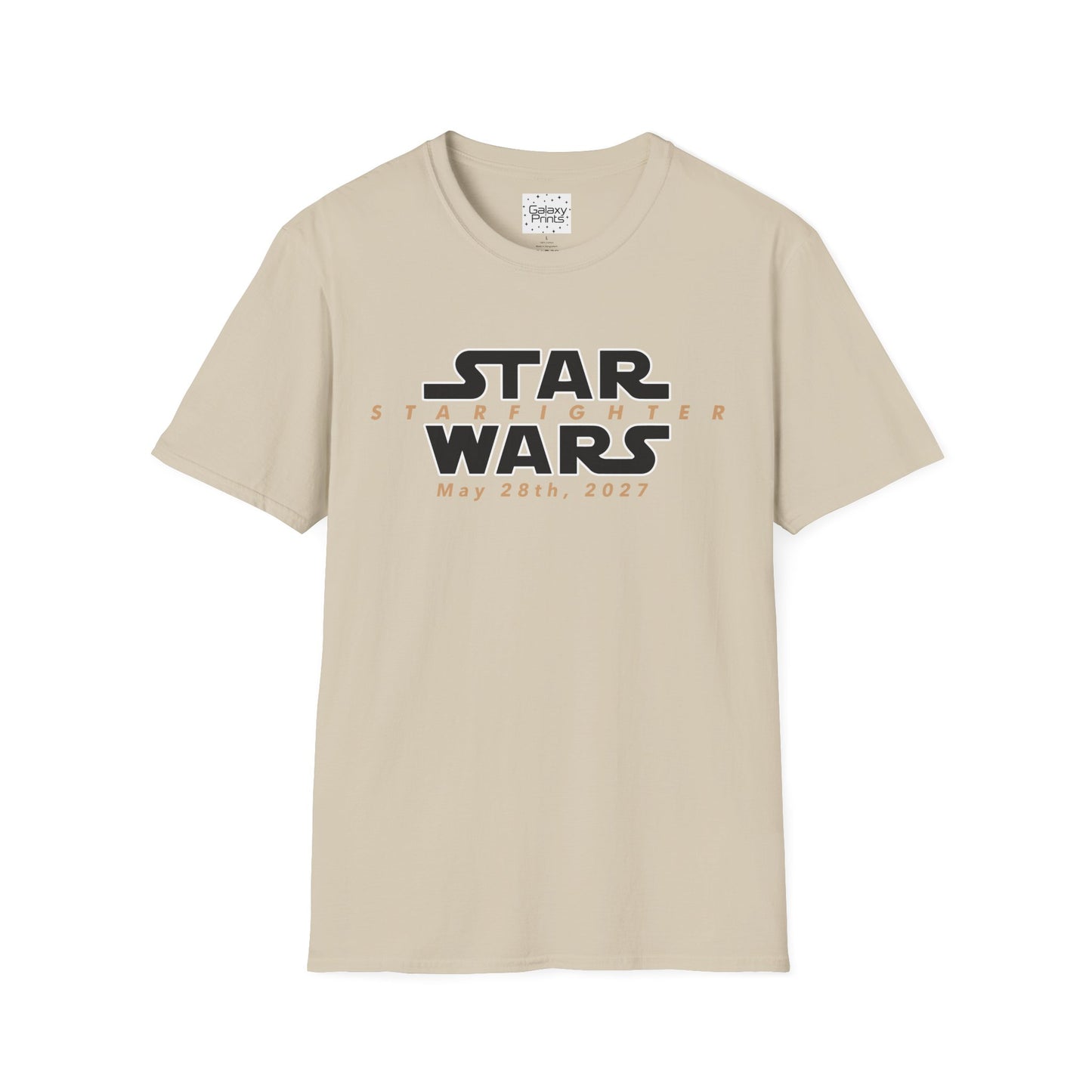 Inspired by Star Wars Starfighter Unisex T-Shirt - Movie Coming Out May 28th, 2027 (w/ movie release date)