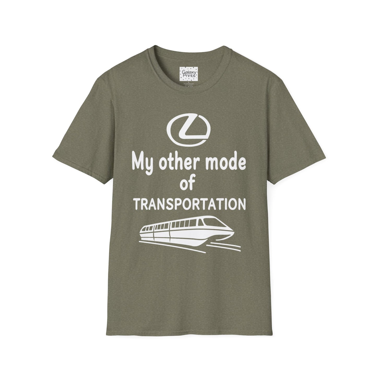 Unisex T-Shirt - DISNEY Inspired - 'Monorail - My other mode of Transportation - Lexus'