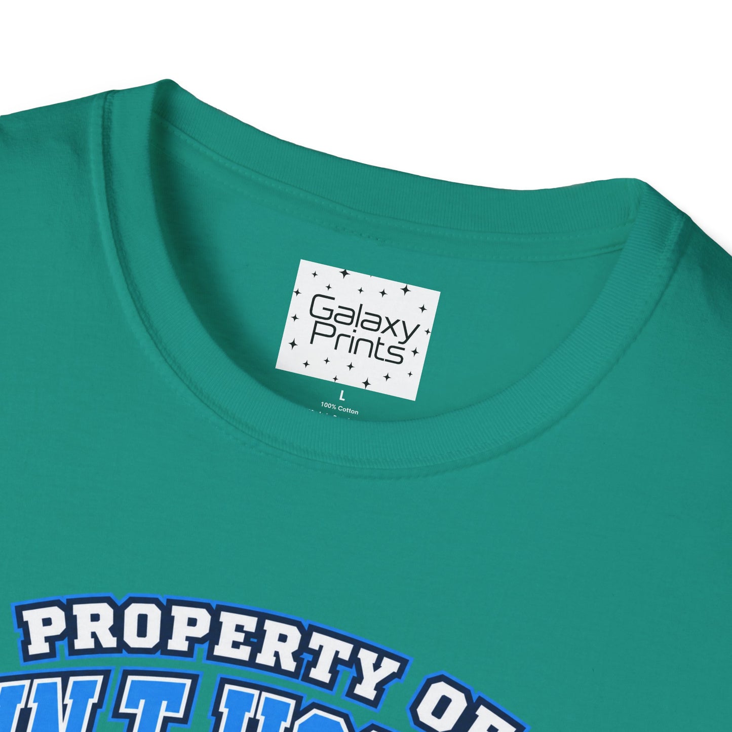 Property of JTH Vikings T‑Shirt XL — Viking in Power Circle back - Hoggard School Spirit Tee