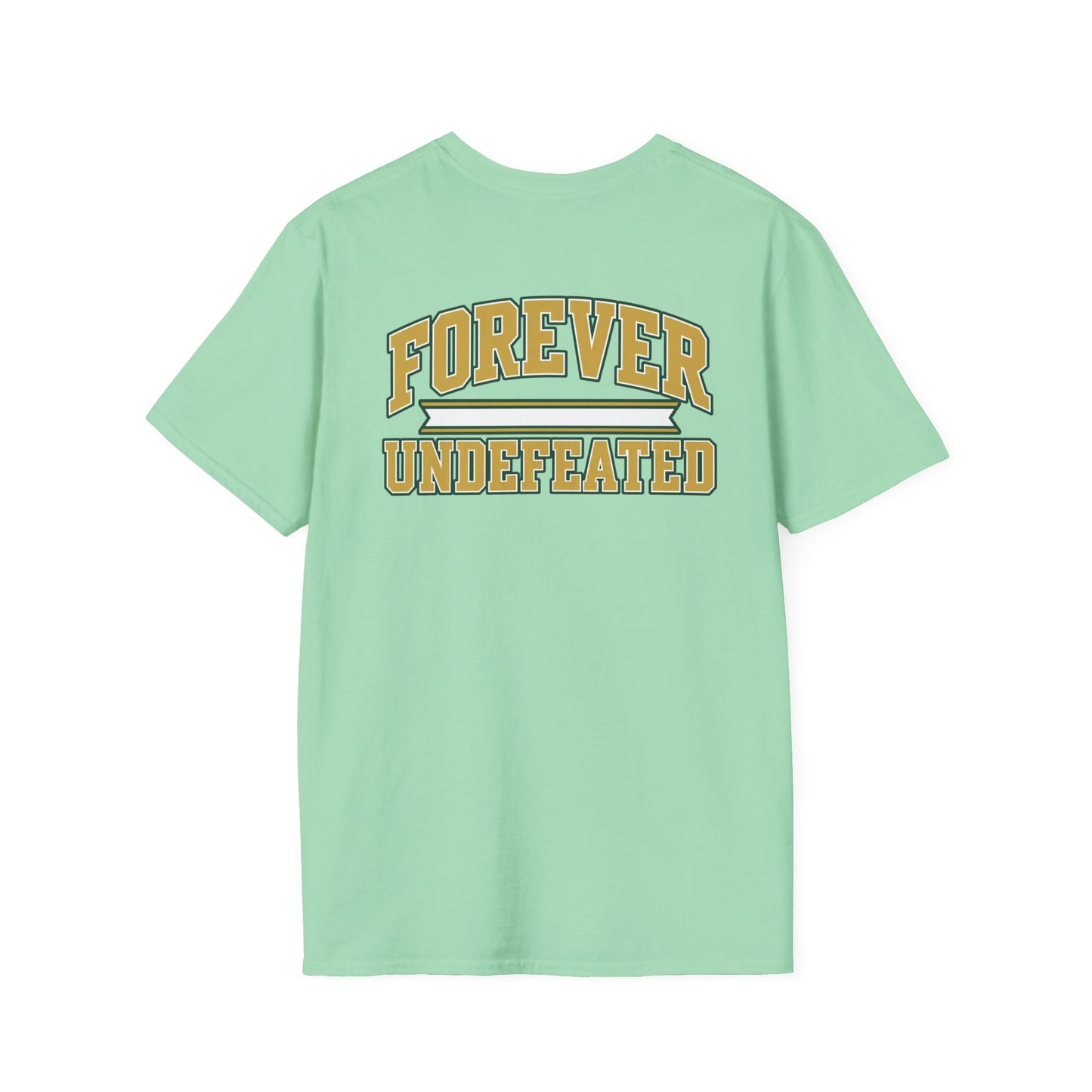 Lees-McRae College Bobcats Vintage Football T-Shirt — Coach Johnson  "Get There! x 3 Get it up" - Forever Undefeated
