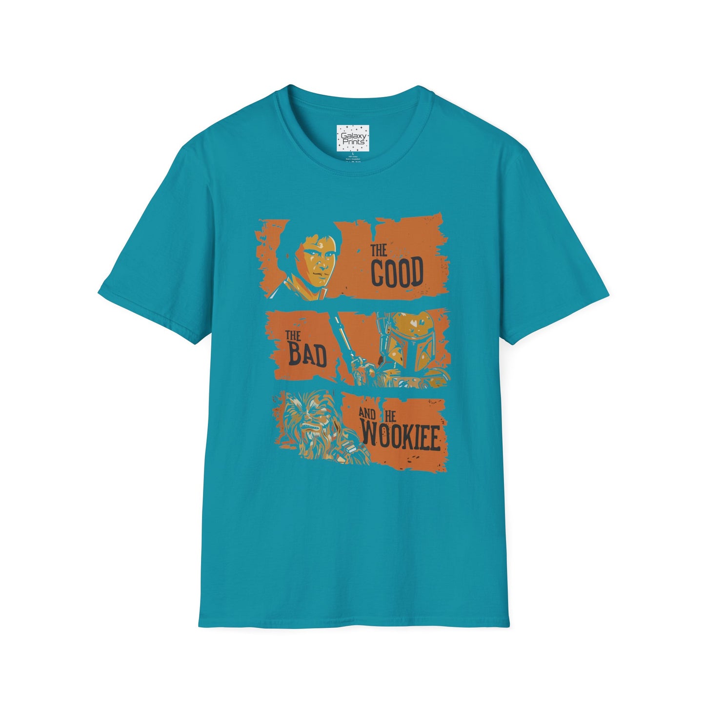 Inspired by Star Wars Unisex T-Shirt - The Good The Bad And The Wookiee