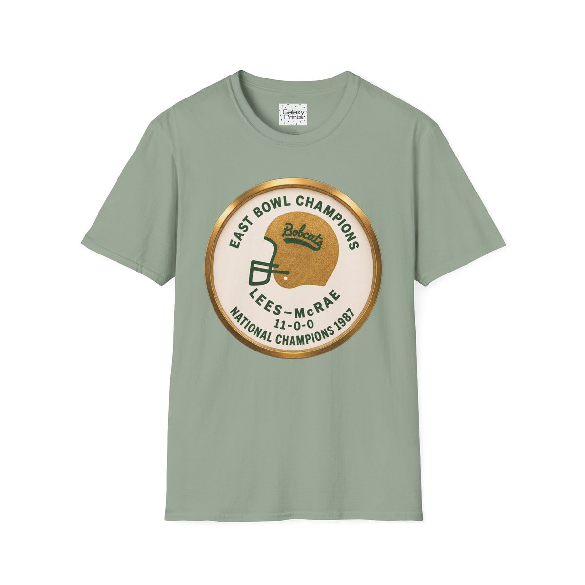 LMC Football Champions T‑Shirt — “East Bowl and National Champions” Vintage Helmet Design