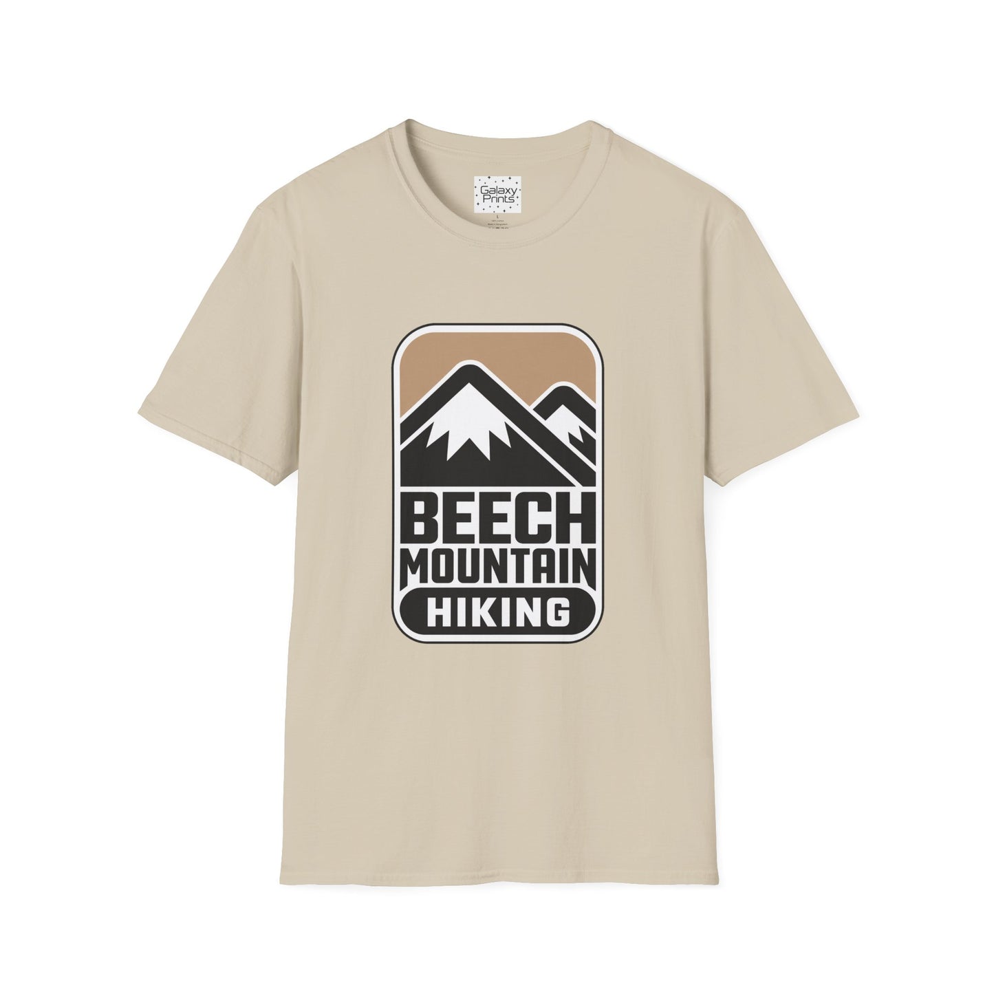 Beech Mountain NC Hiking T‑Shirt — Retro Mountain Badge Tee