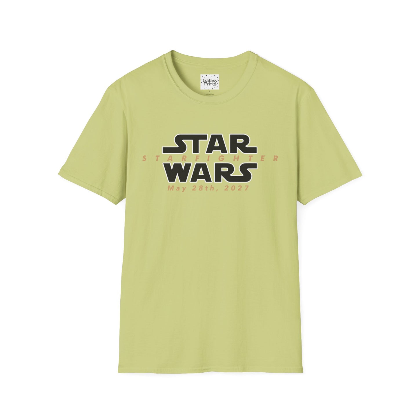 Inspired by Star Wars Starfighter Unisex T-Shirt - Movie Coming Out May 28th, 2027 (w/ movie release date)