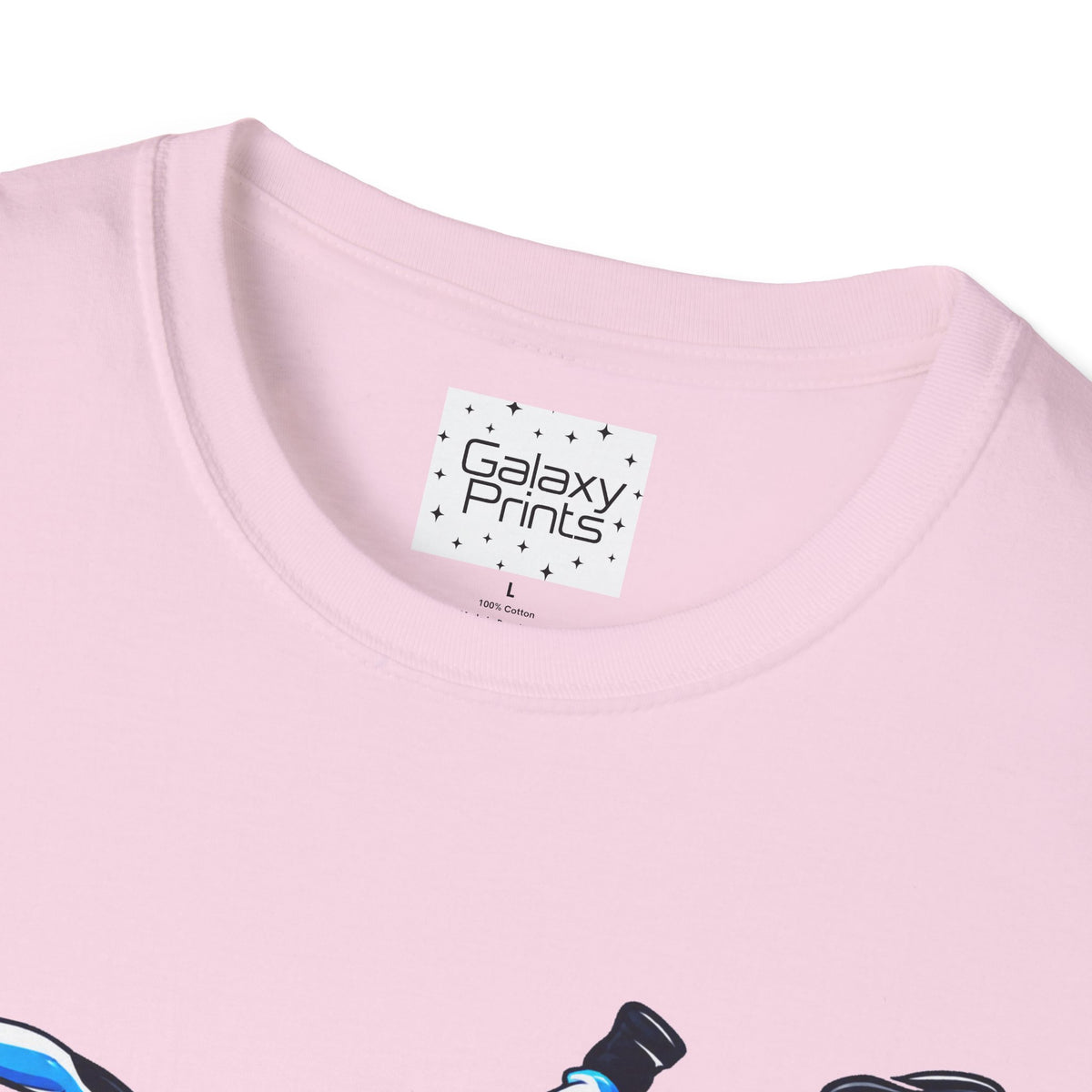 Skydiver Graphic T-Shirt — Blue Wingsuit Freefall Tee - I Survived on the back