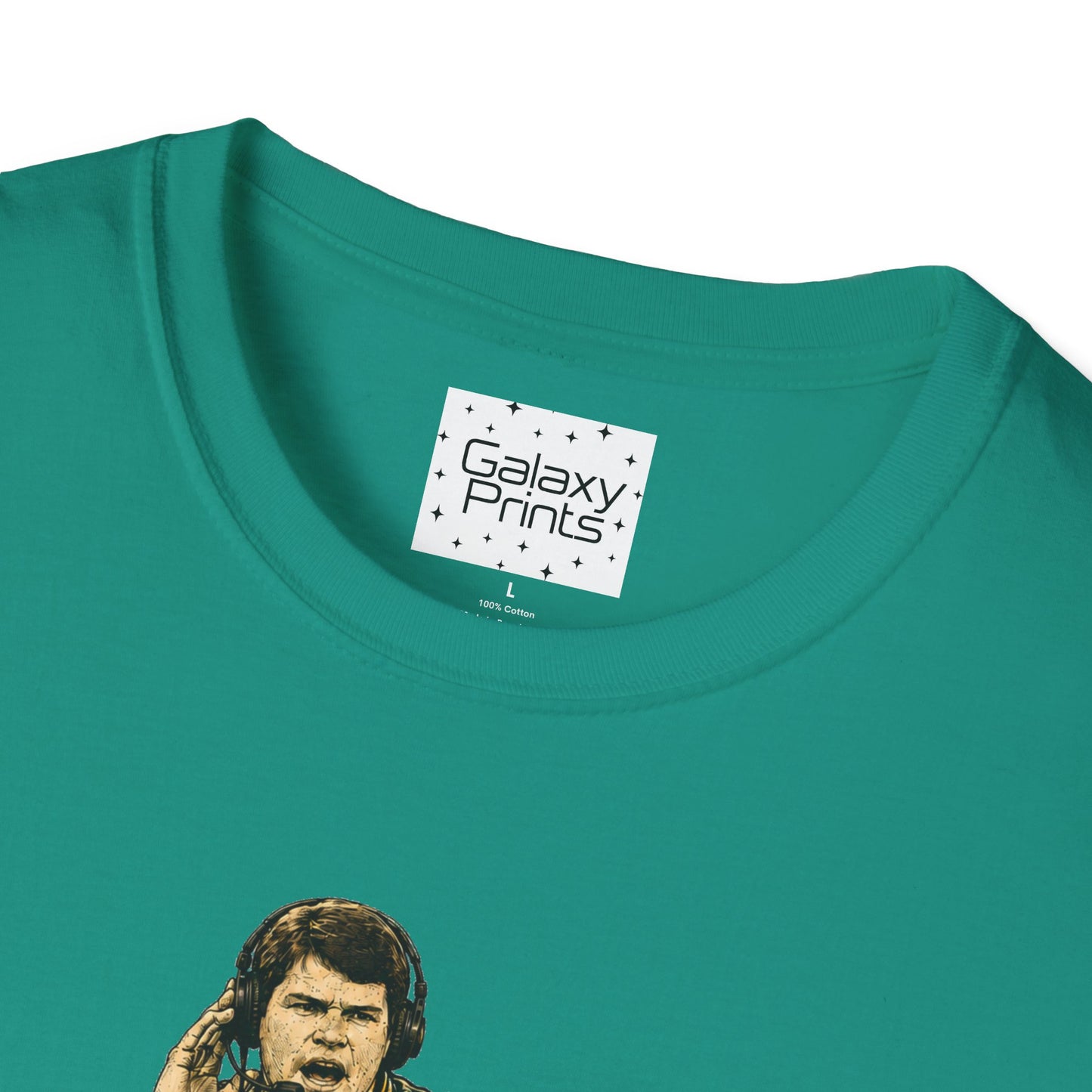 Lees-McRae College Bobcats Vintage Football T-Shirt — Coach Johnson  "Get There! x 3 Get it up" - Forever Undefeated