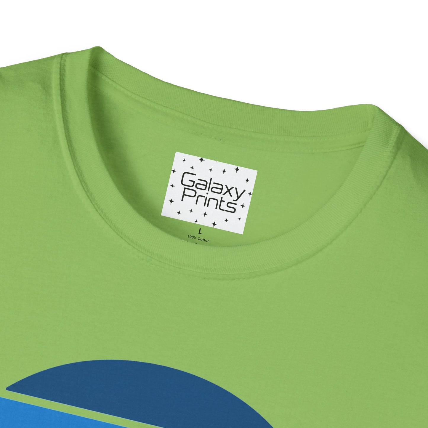 Beech Mtn North Carolina Graphic T-Shirt — Retro Tri Blue Moon Mountain Tee