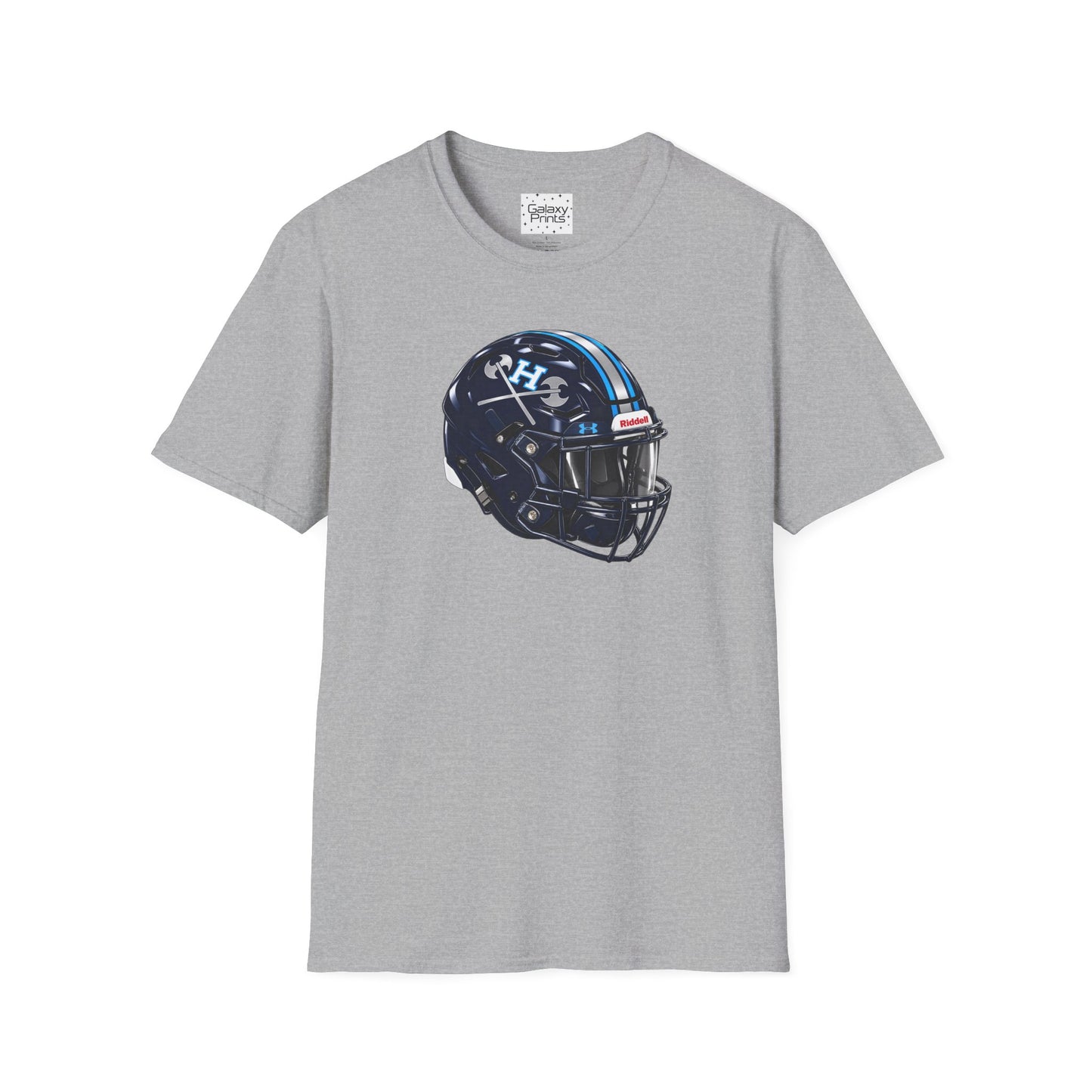 Unisex T-Shirt - Hoggard Vikings Inspired - Hoggard helmet and 'Domination is a State of Mind' - over our rivals