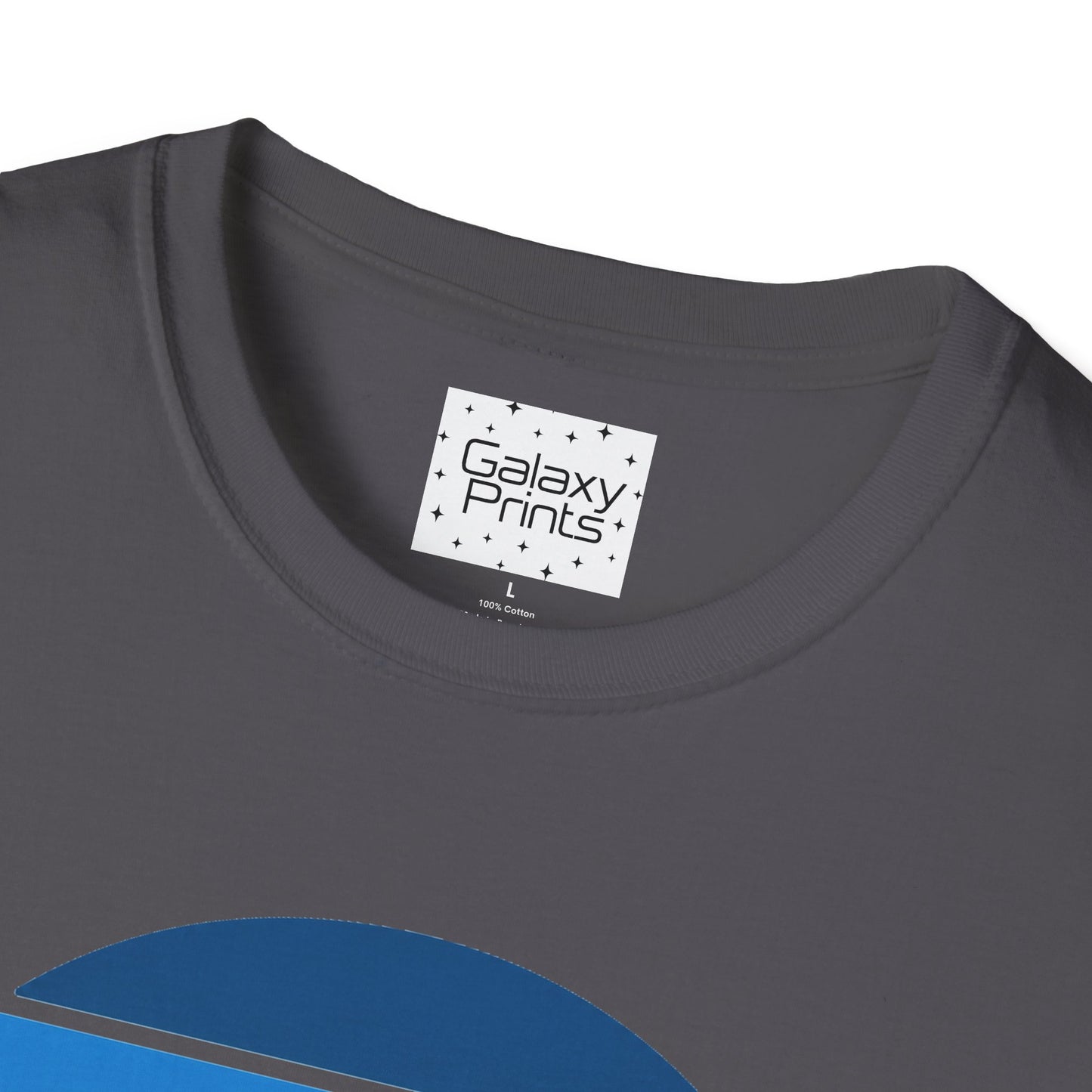 Beech Mtn North Carolina Graphic T-Shirt — Retro Tri Blue Moon Mountain Tee
