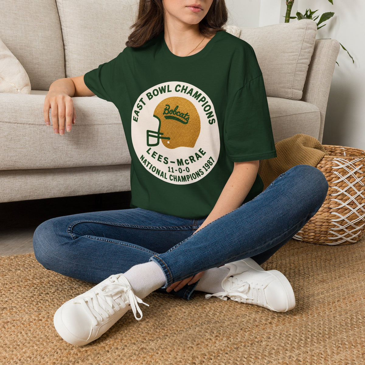 LMC East Bowl & National Champions Bobcats T-Shirt - Lees-McRae College