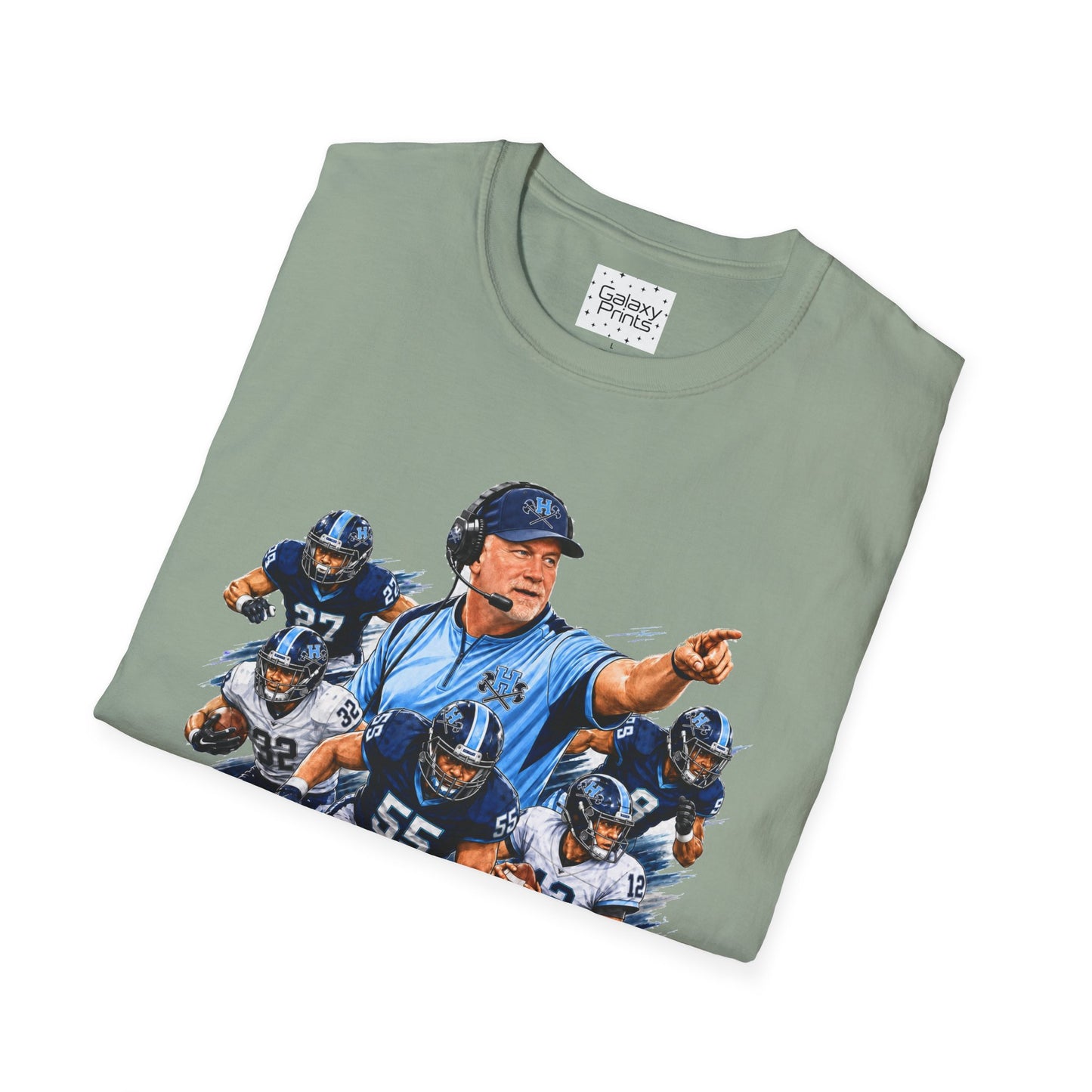 Hoggard Vikings Inspired - 1TEAM 1FAM - Viking Helmet - Unisex T-Shirt