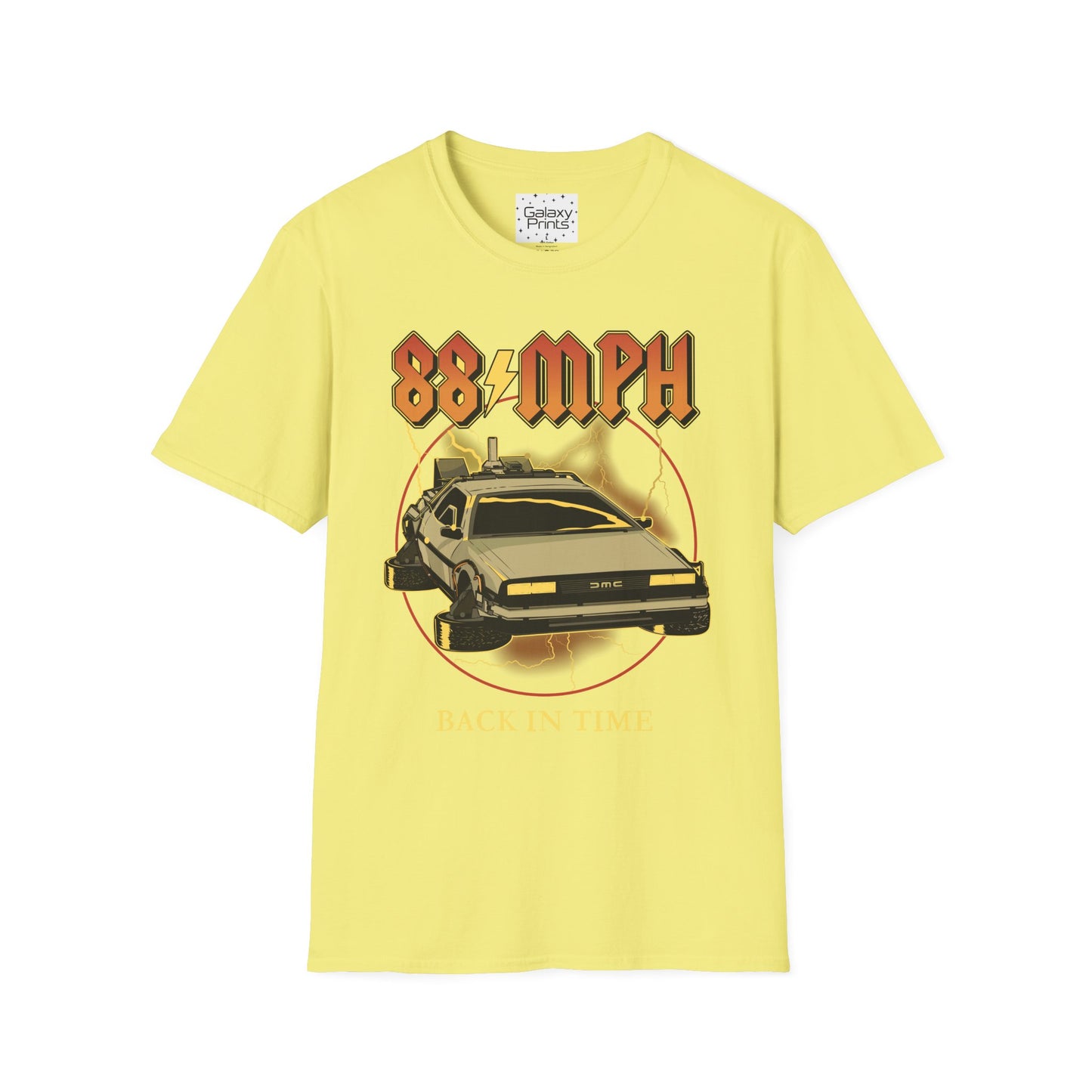 Back To The Future Inspired Unisex T-Shirt - '88 MPH - Back In Time'