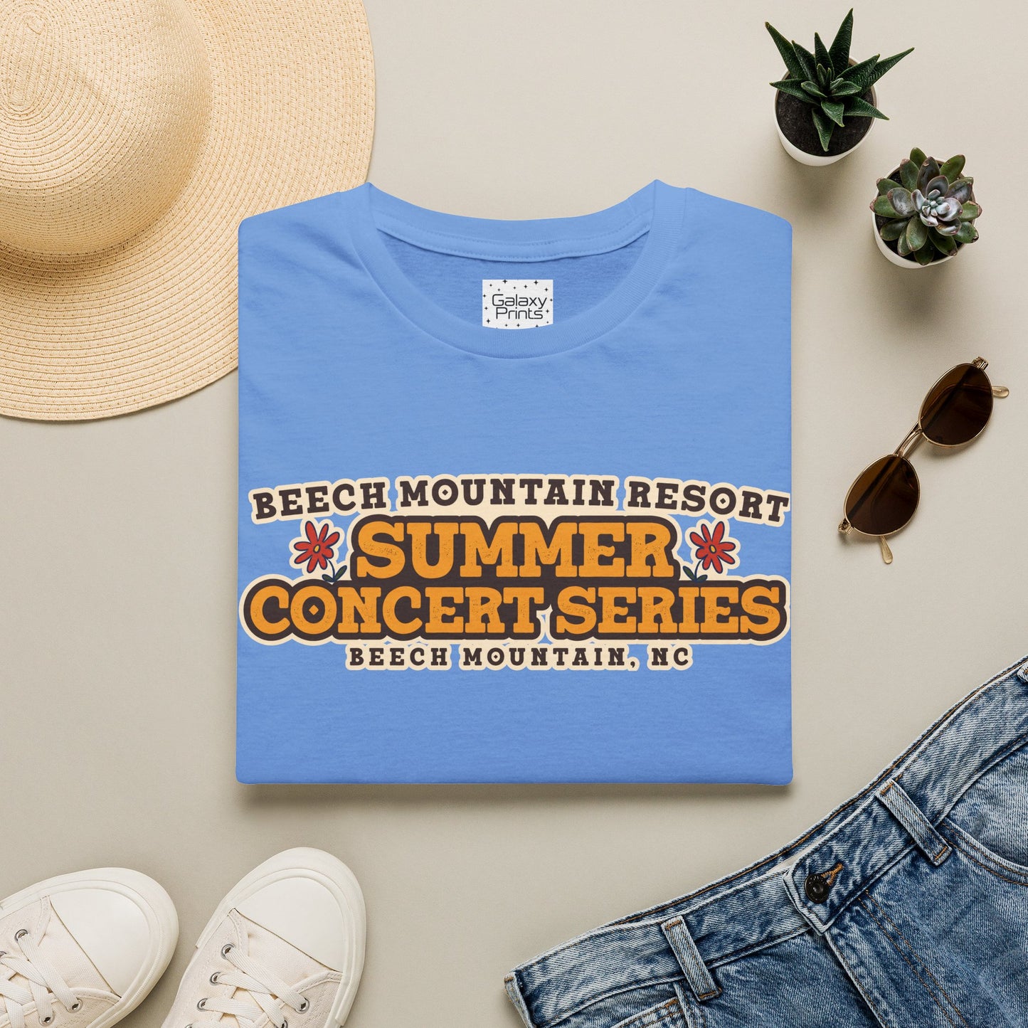 Summer Concert Series T-Shirt — Beech Mountain Resort, NC