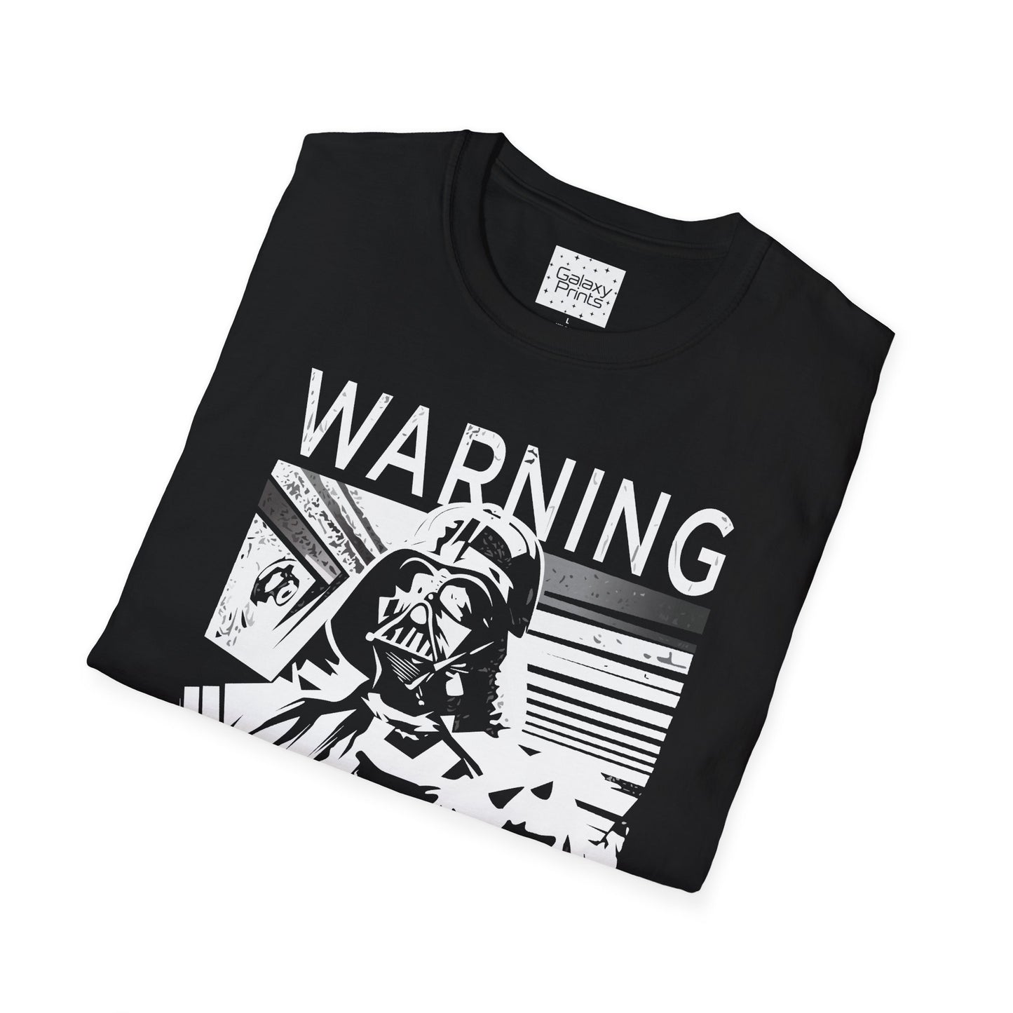 Star Wars Inspired Unisex T-Shirt - 'Choking Hazzard WARNING' Darth Vader Graphic Tee