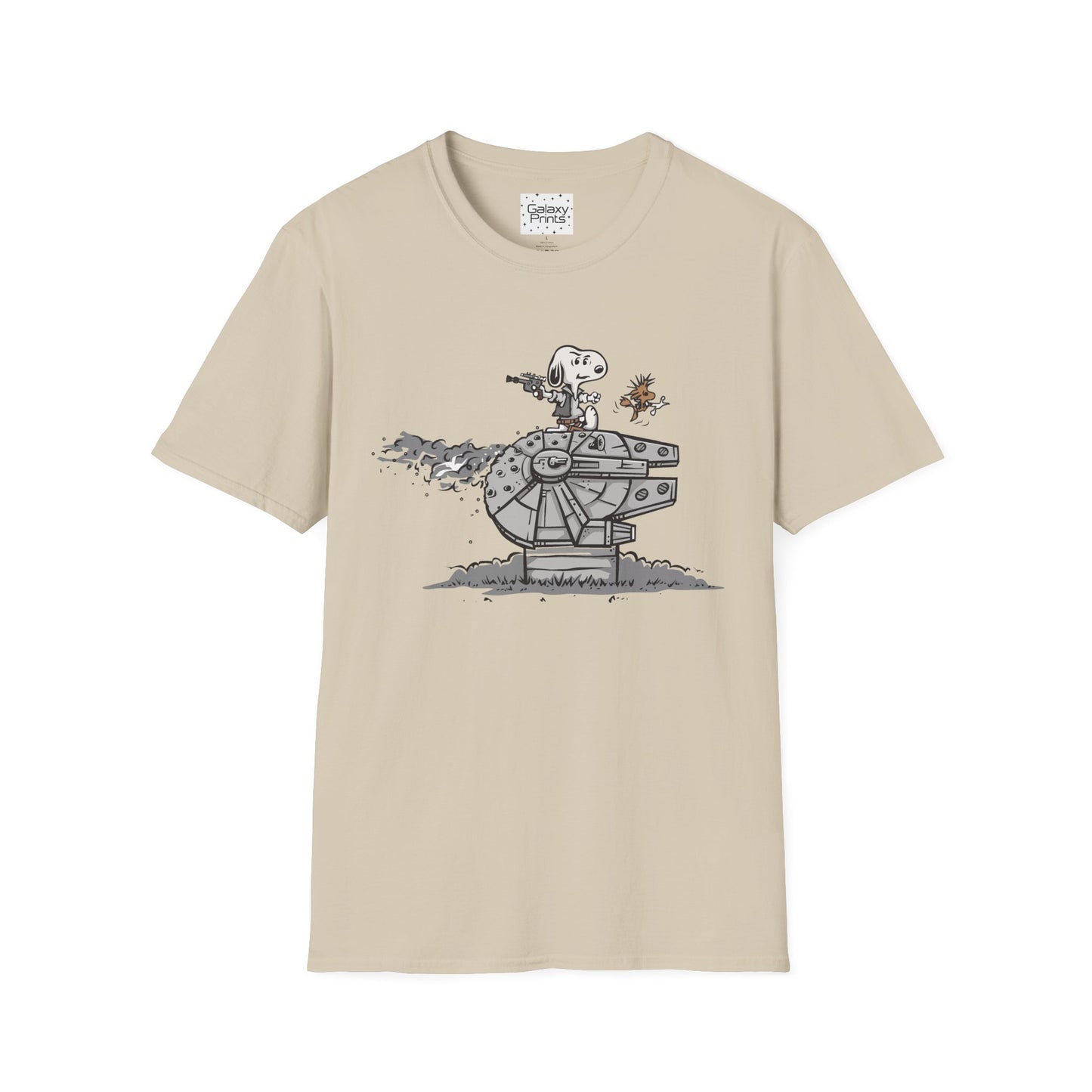 PEANUTS Star Wars Inspired Unisex T-Shirt - Snoopy as HAN SOLO