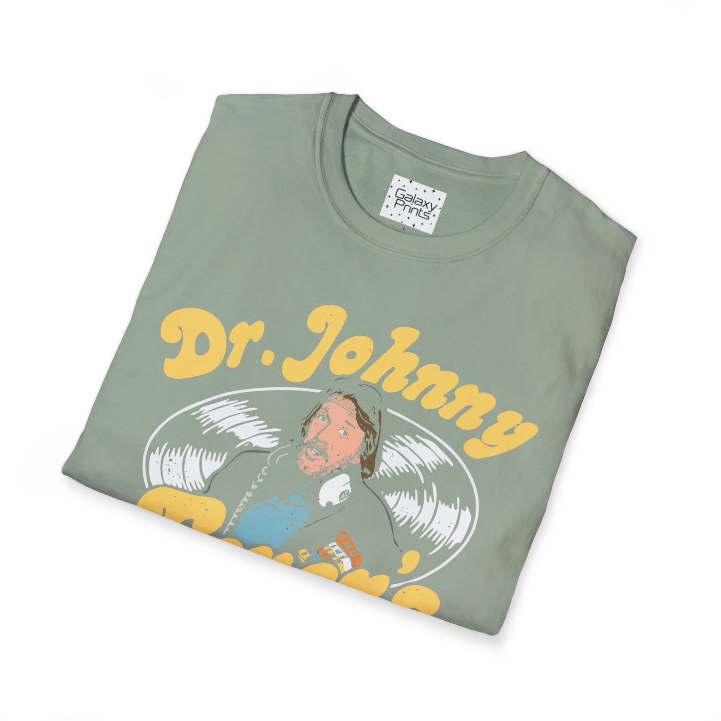 Unisex T-Shirt - POP Culture - 'From the HIT TV Show WKRP in Cincinnati - Dr. Johnny Fever's Record Shop'