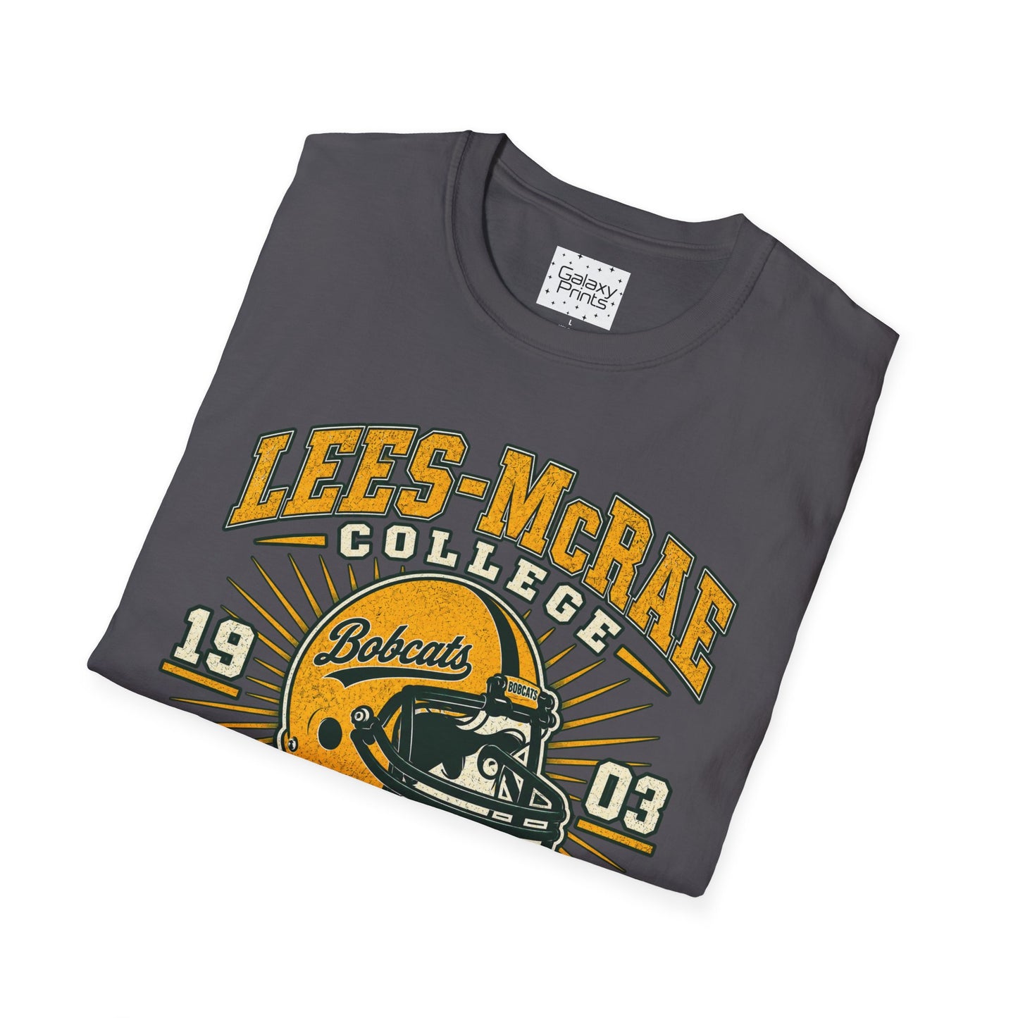 Lees-McRae College Bobcats Vintage Football T-Shirt — Retro 1903 Design