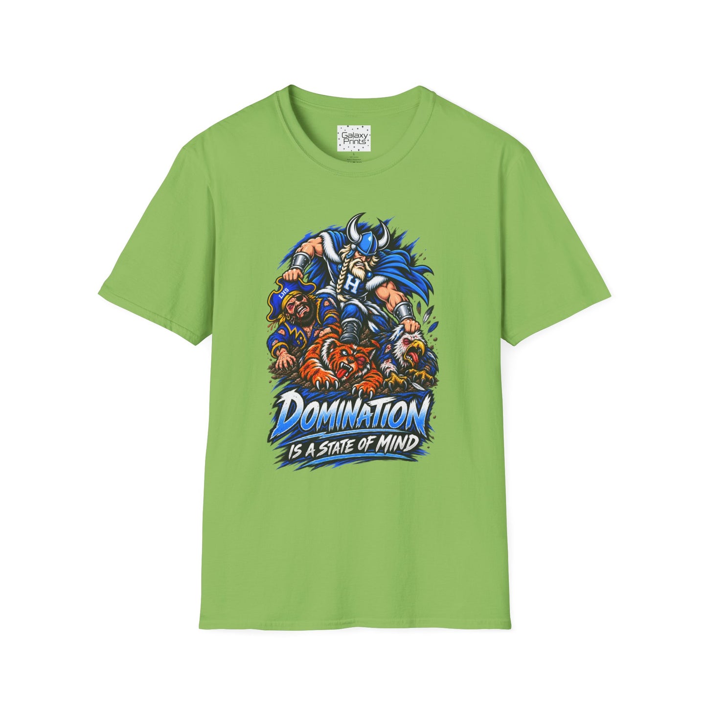 Unisex T-Shirt - Hoggard Vikings Inspired - 'Domination is a State of Mind' - over our rivals