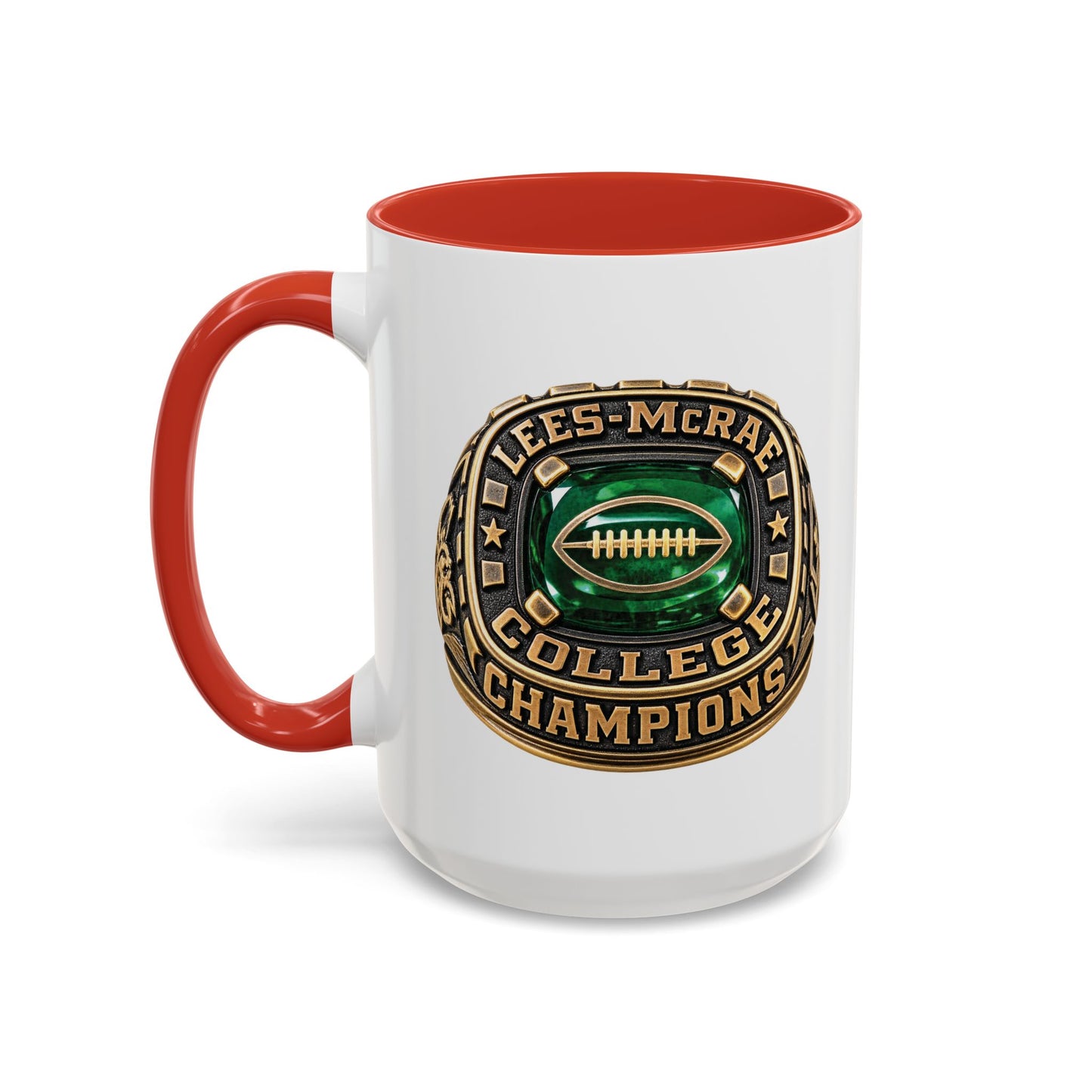 Lees McRae College Champ Ring Stylish Accent Coffee Mug - Perfect for Daily Brew & Gifts