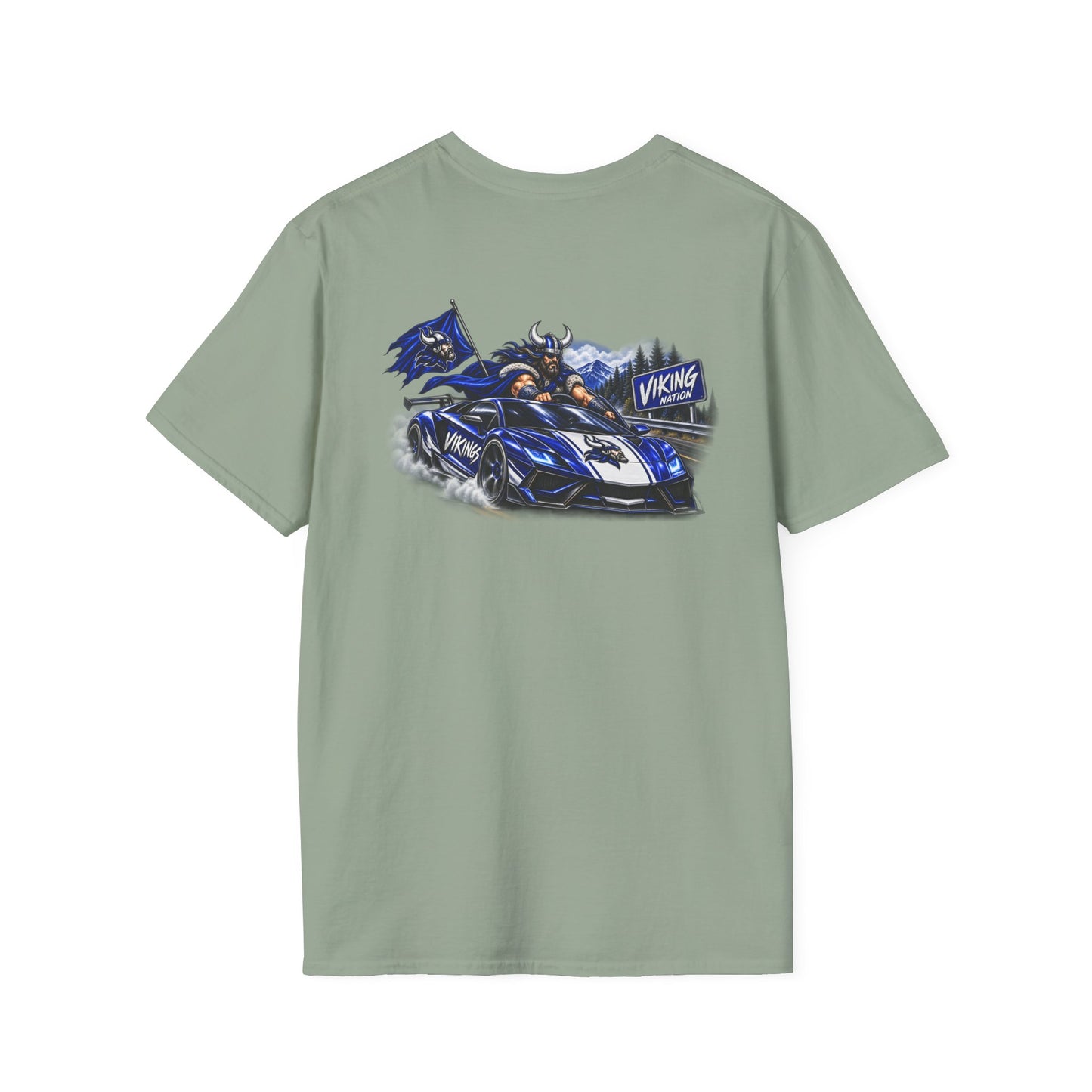 Hoggard Vikings Inspired - 1TEAM 1FAM -2  - Viking Helmet - Unisex T-Shirt 2