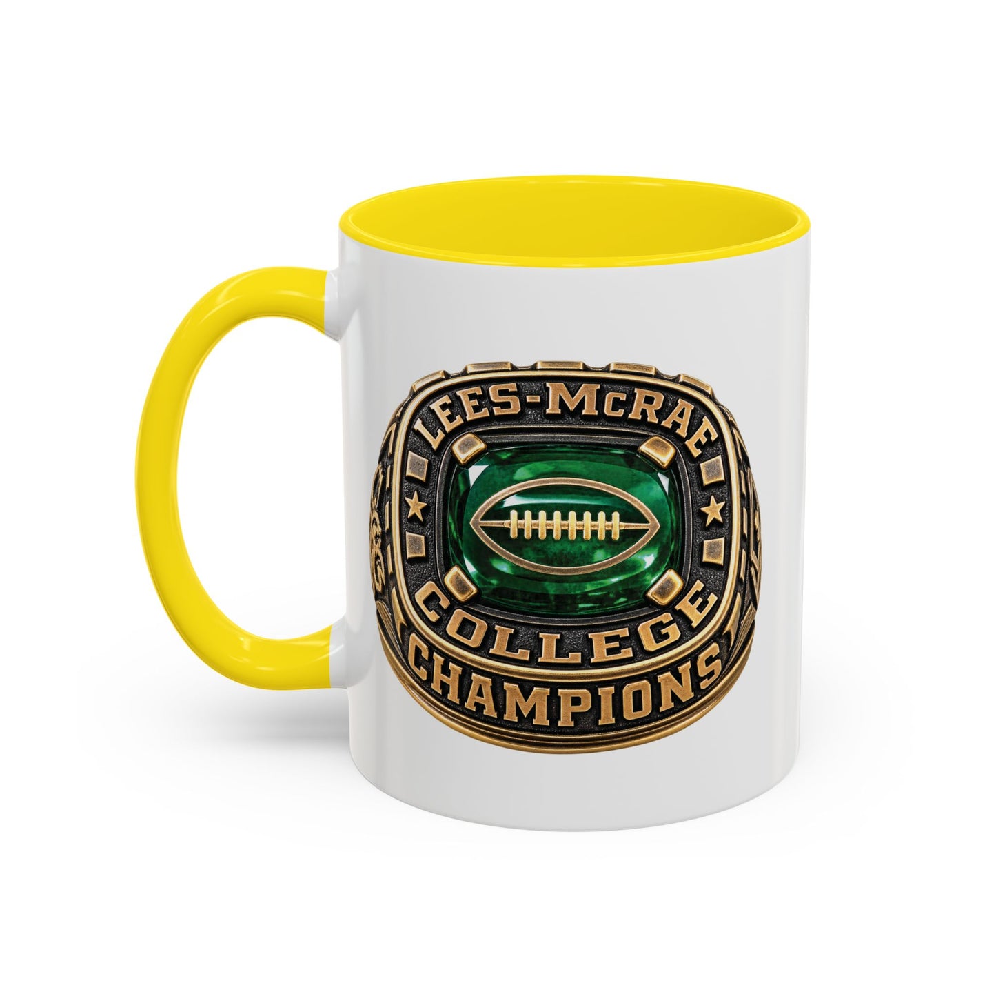 Lees McRae College Champ Ring Stylish Accent Coffee Mug - Perfect for Daily Brew & Gifts