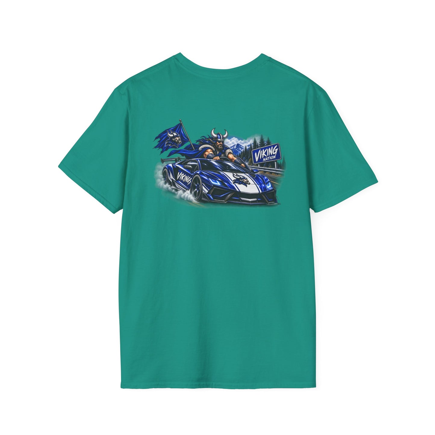 Hoggard Vikings Inspired - 1TEAM 1FAM -2  - Viking Helmet - Unisex T-Shirt 2