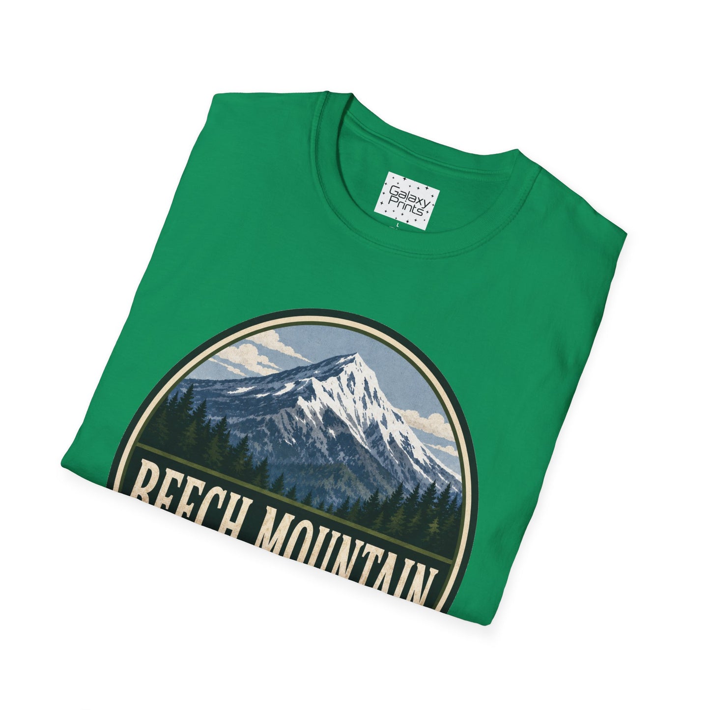 Mountain Graphic T-Shirt — “Beech Mountain, North Carolina” Vintage Outdoor Tee