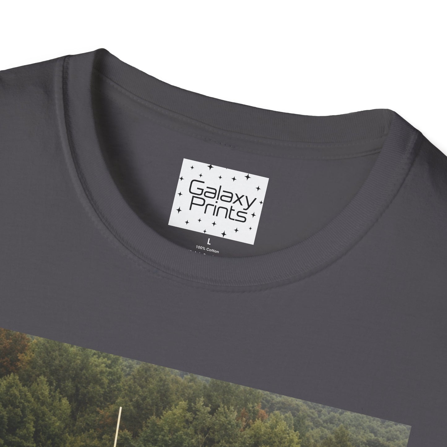 Tate Football Field Photo T-Shirt — Vintage LMC Football Graphic Tee