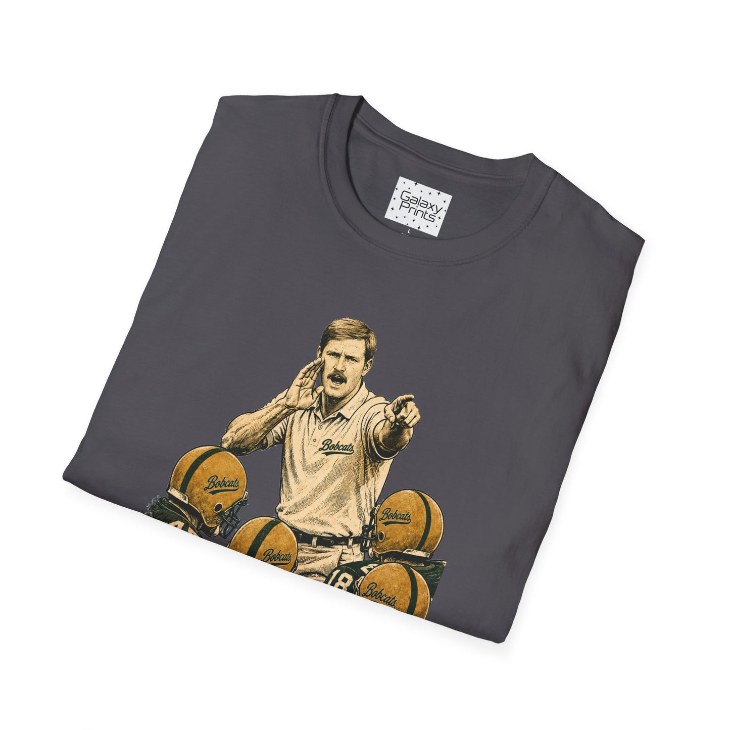 Lees-McRae College Bobcats Vintage Football T-Shirt — Coach Bryan "Don't Go MONDO" - Forever Undefeated