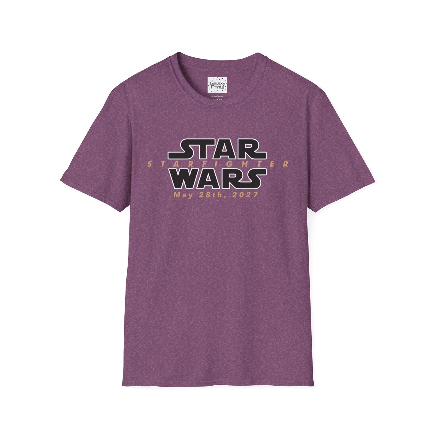 Inspired by Star Wars Starfighter Unisex T-Shirt - Movie Coming Out May 28th, 2027 (w/ movie release date)