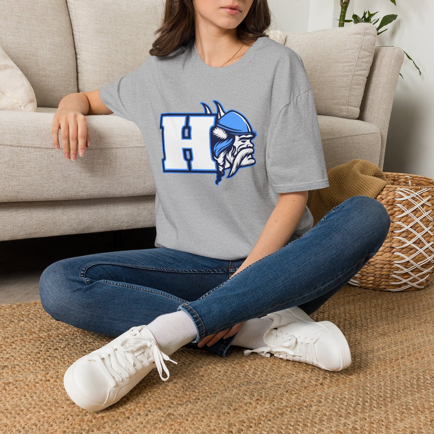 Unisex T-Shirt - Hoggard Vikings Inspired - Hoggard Viking Big H