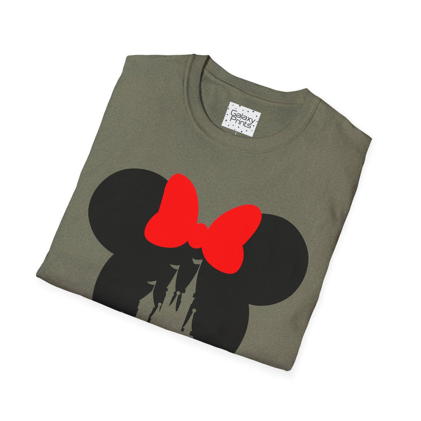 Unisex T-Shirt - DISNEY Inspired - 'Minnie Head with Castle'