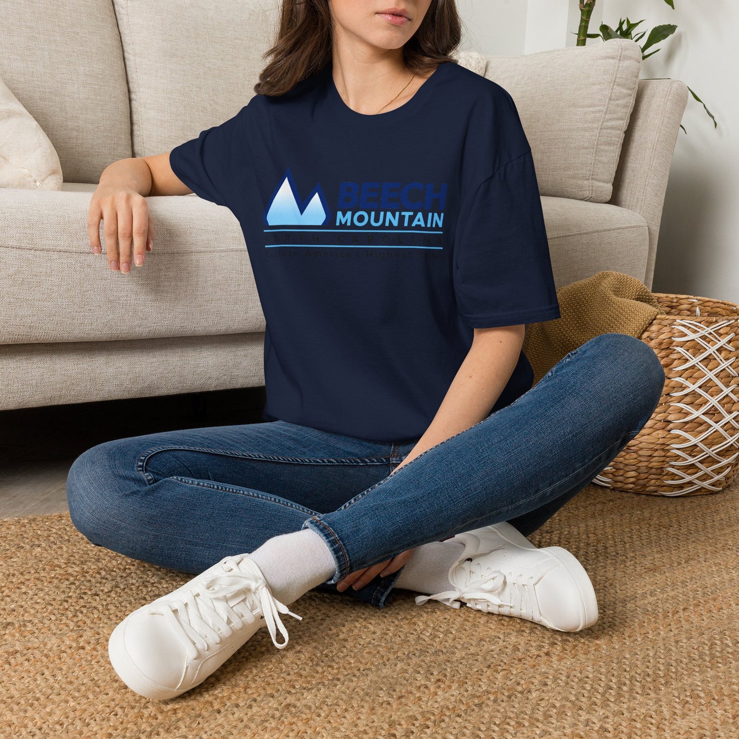 Beech Mountain NC T-Shirt — "Eastern America's Highest Town" Souvenir