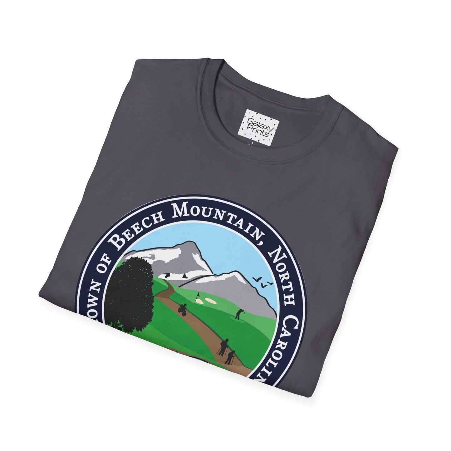 The Town of Beech Mountain, North Carolina Seal T-Shirt — Scenic Mountain Town Tee