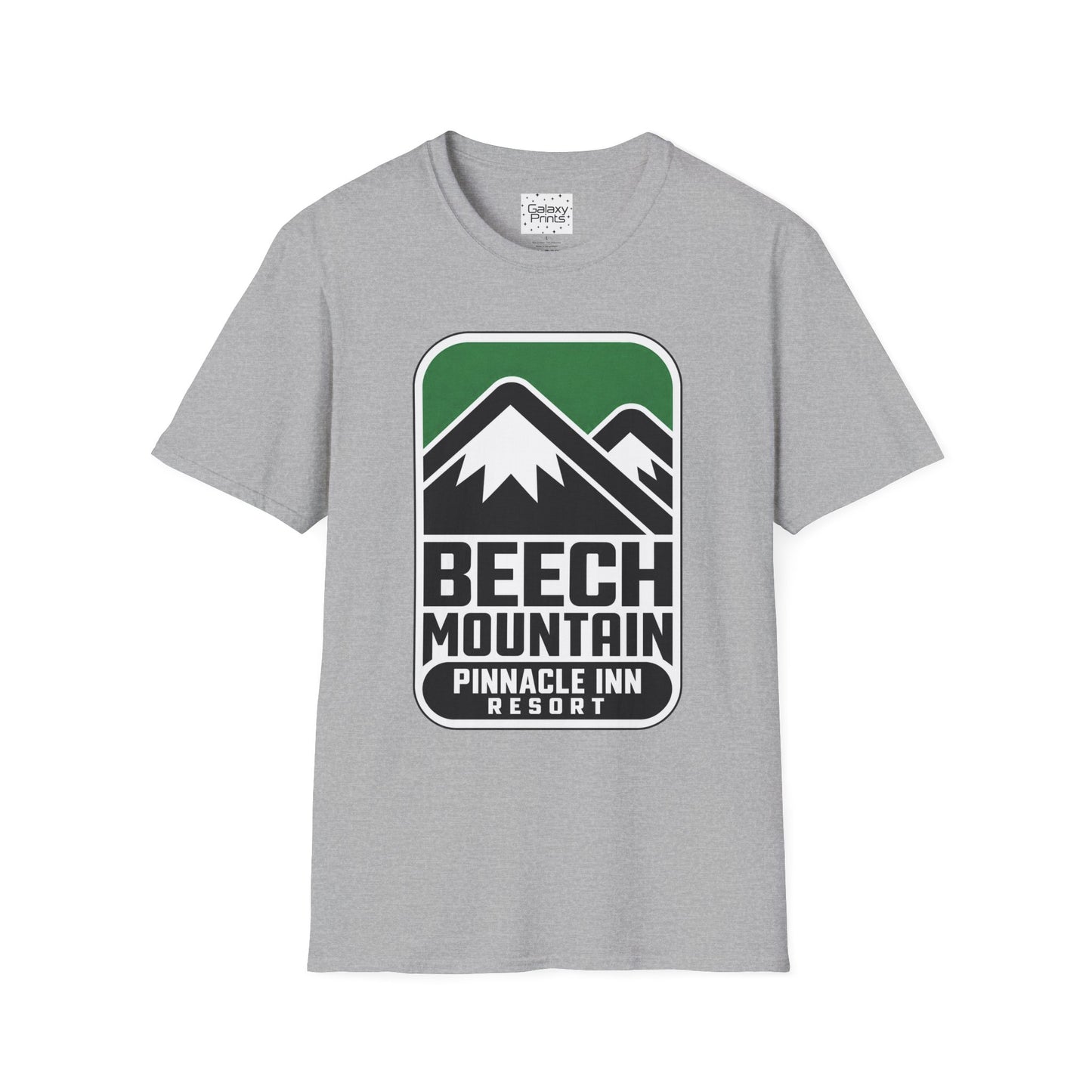 Pinnacle Inn Mountain Resort  Retro T-Shirt — Beech Mountain Pinnacle Inn Resort Graphic Tee Throw Back to 1983