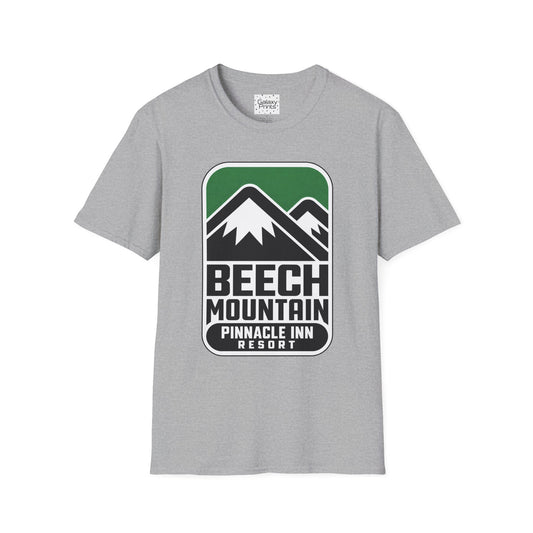 Pinnacle Inn Mountain Resort  Retro T-Shirt — Beech Mountain Pinnacle Inn Resort Graphic Tee Throw Back to 1983