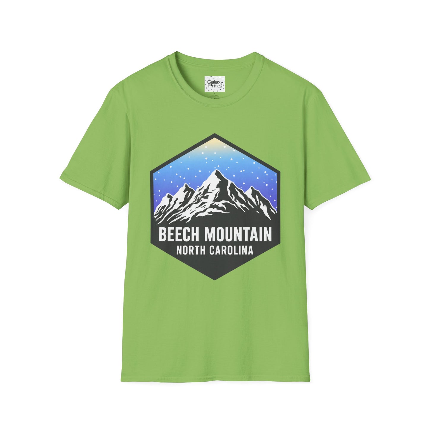 Mountain Blue Diamond T‑Shirt — Beech Mountain North Carolina Graphic Tee
