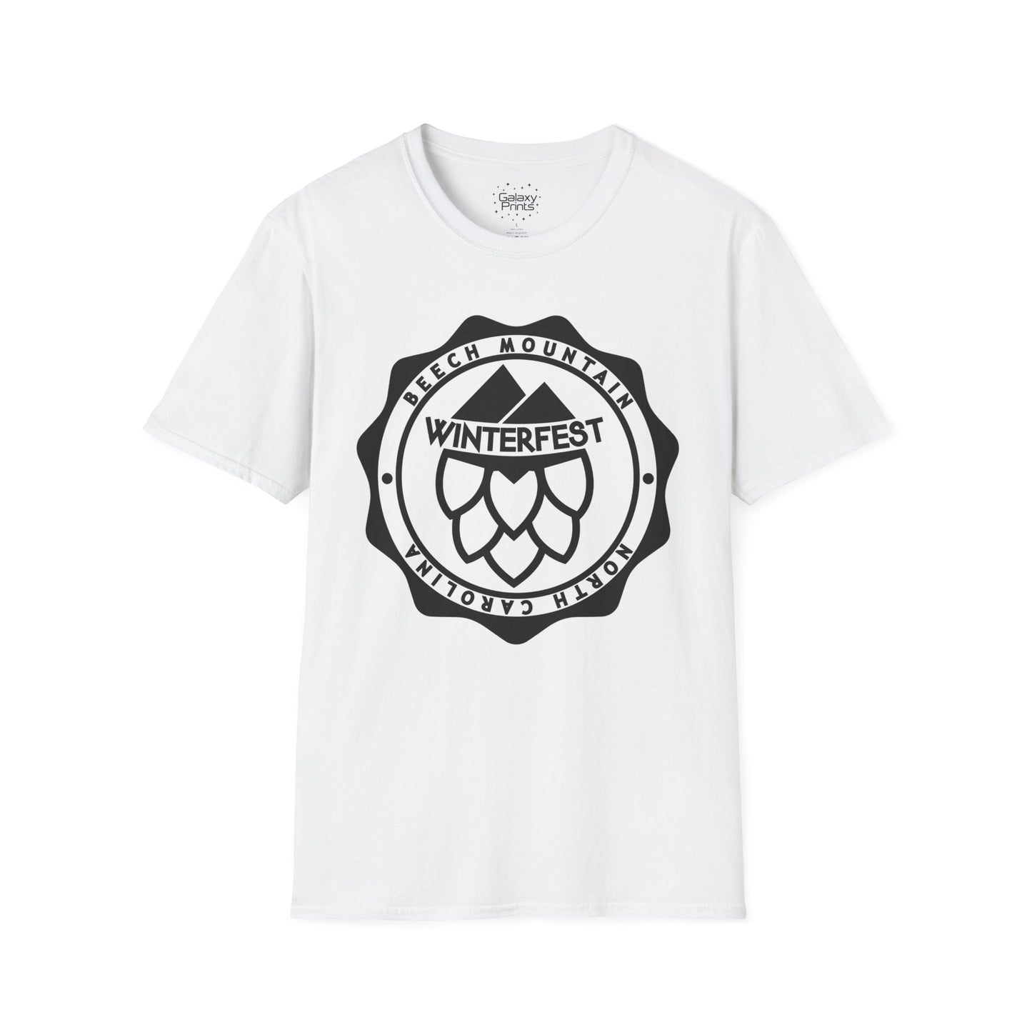 Winterfest Beech Mountain, NC  Logo T-Shirt — Beech Mountain Ski Festival Tee