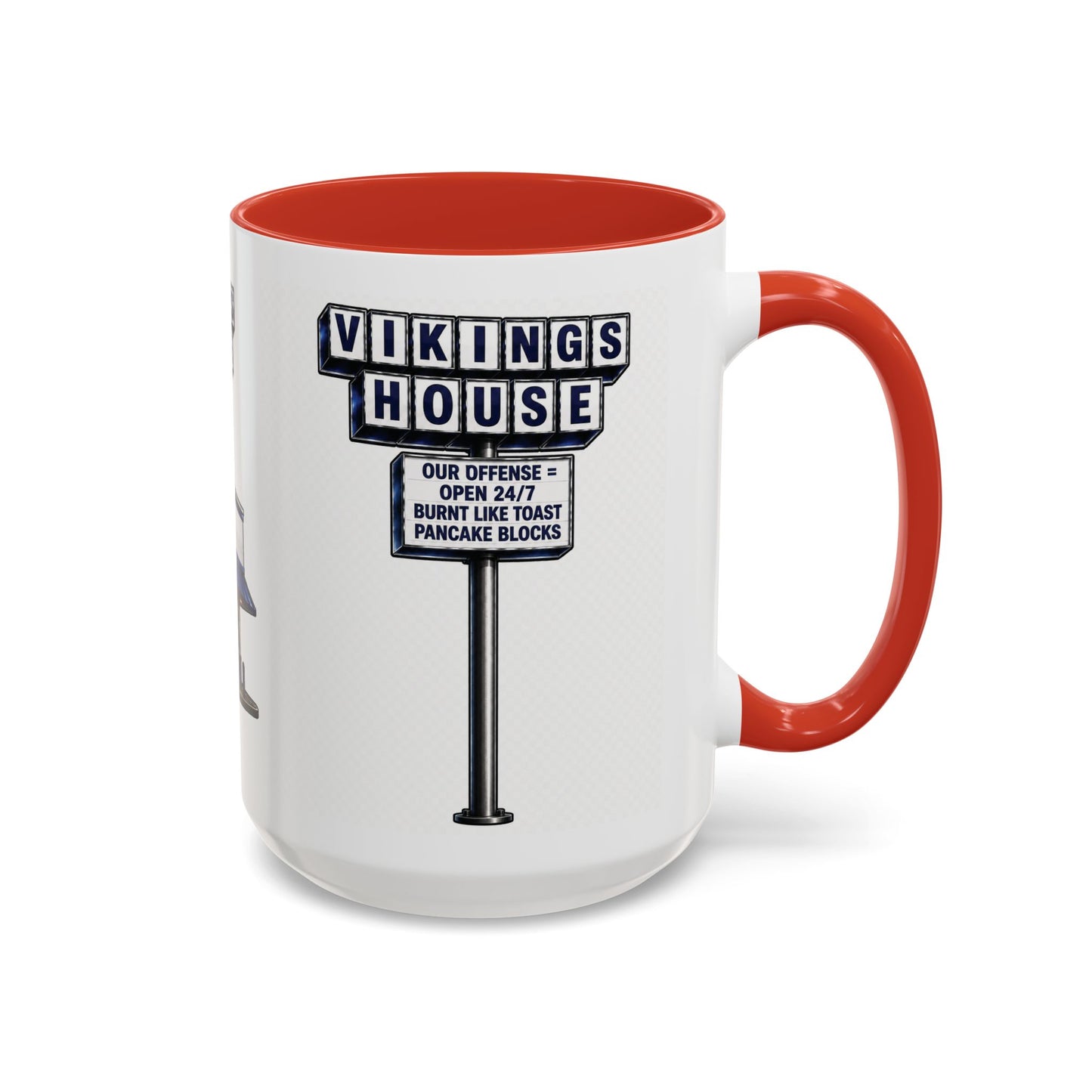 Hoggard Vikings Stylish Accent Coffee Mug  "Like Waffle House" 2 - Perfect for Daily Brew & Gifts