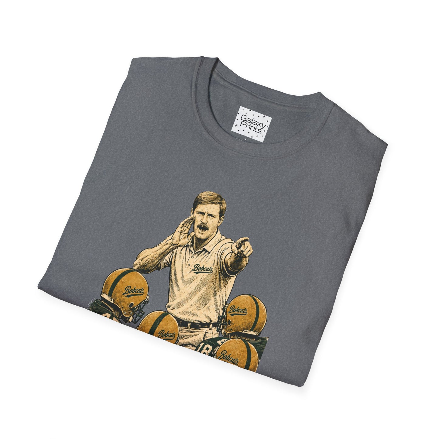Lees-McRae College Bobcats Vintage Football T-Shirt — Coach Bryan "Don't Go MONDO" - Forever Undefeated