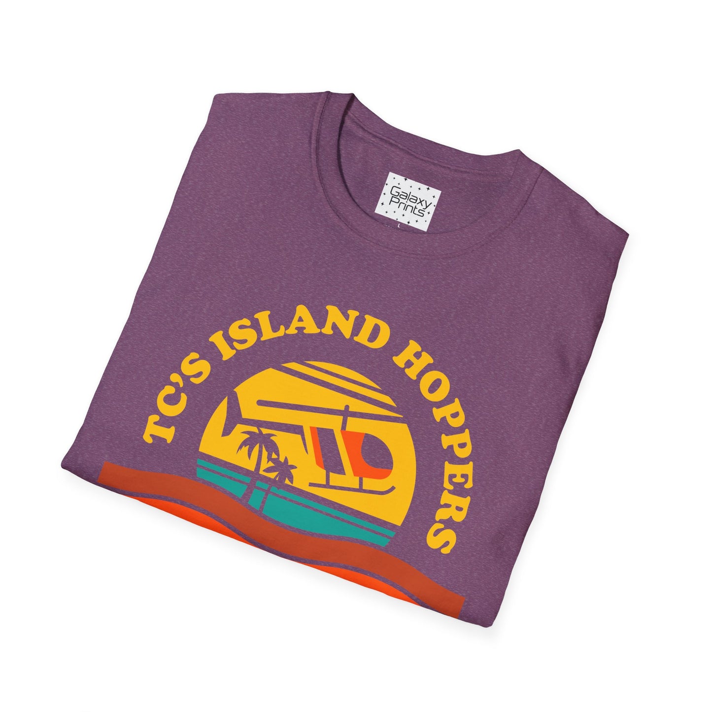 Unisex T-Shirt - POP Culture - 'From the HIT TV Show Magnum PI - TC's Helicopter Charterers & Rides'