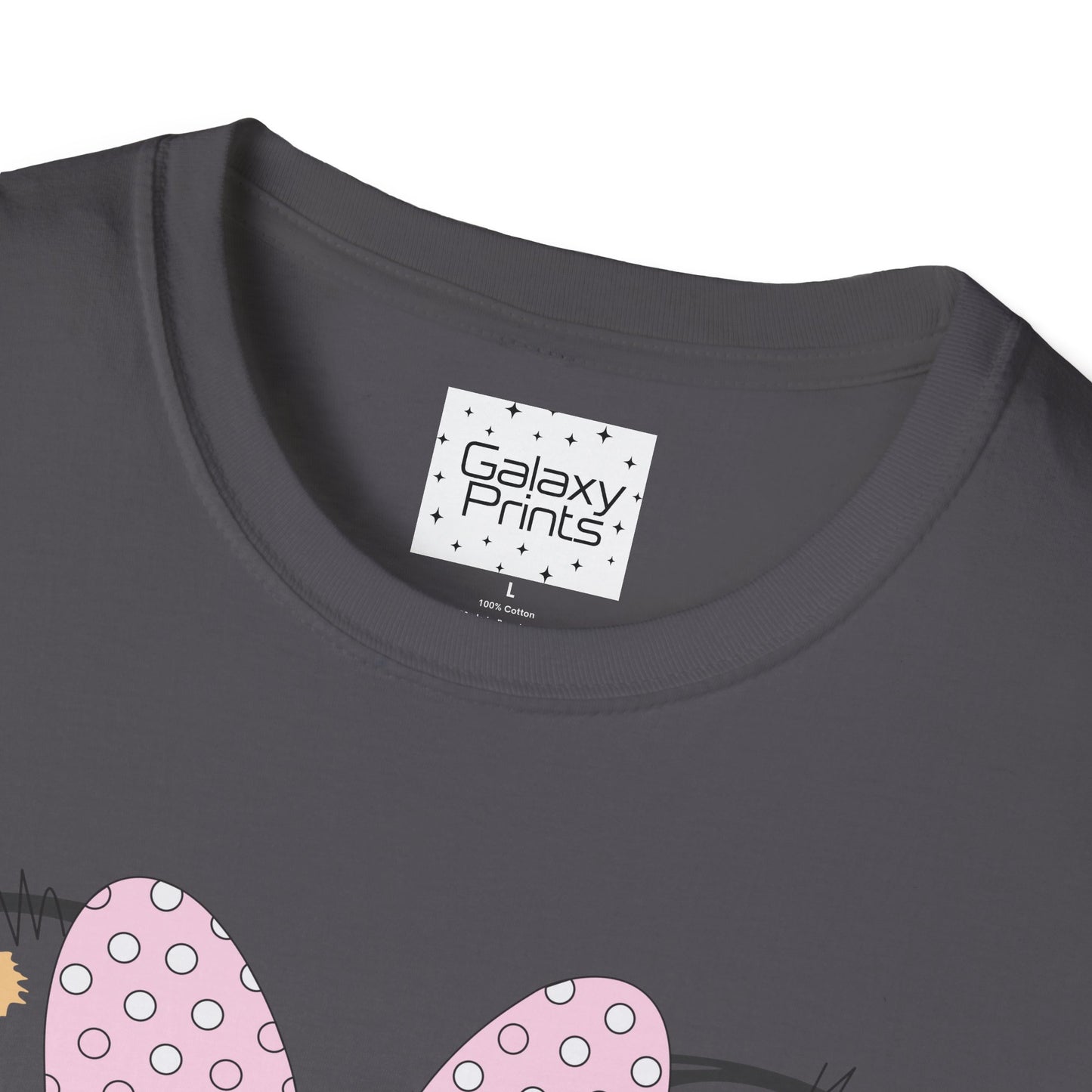 Unisex T-Shirt - DISNEY Inspired - 'Minnie Bow with Pink Castle'
