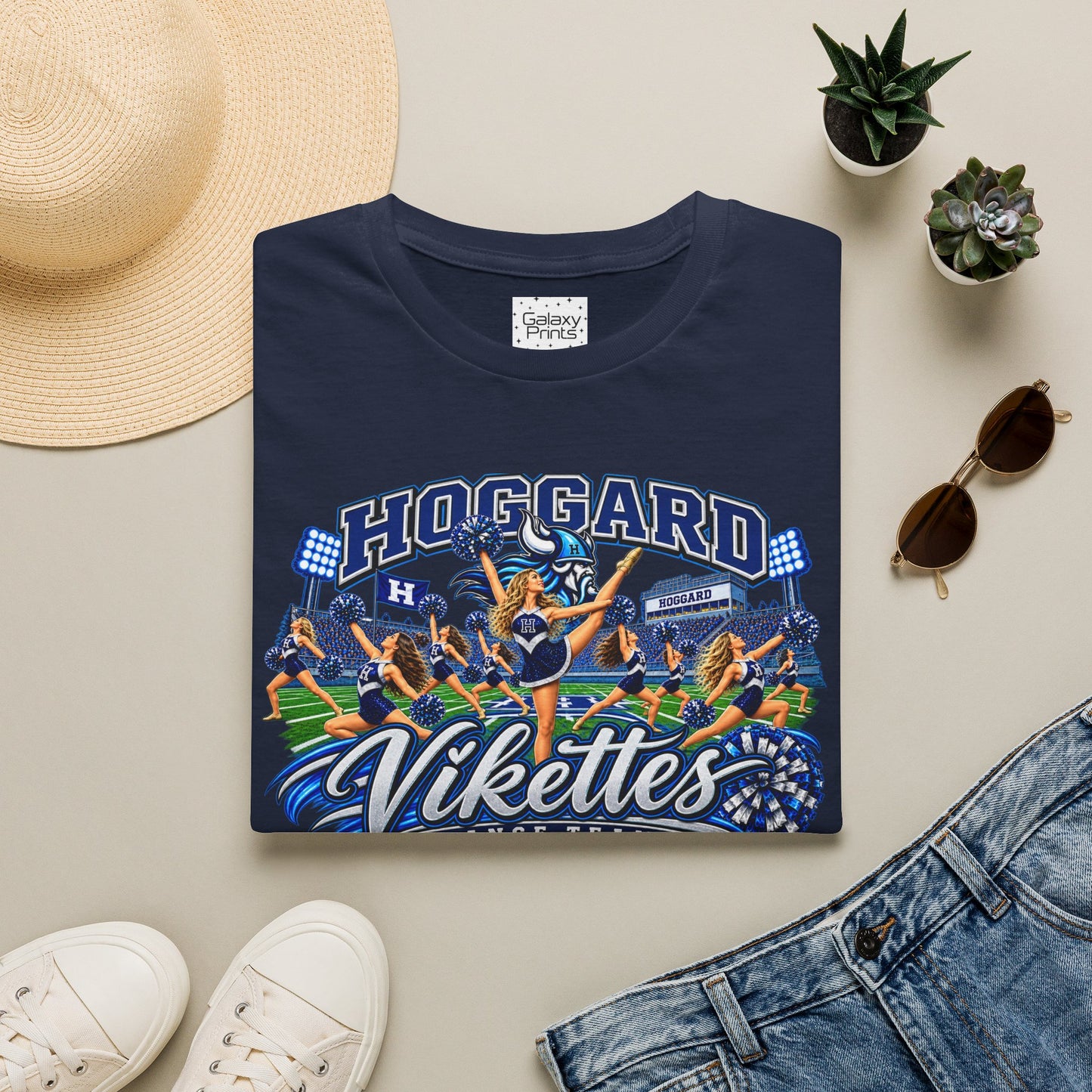 Lady Vikettes Dance Team T‑Shirt — Hoggard School Spirit Tee - Vikettes Dance Team