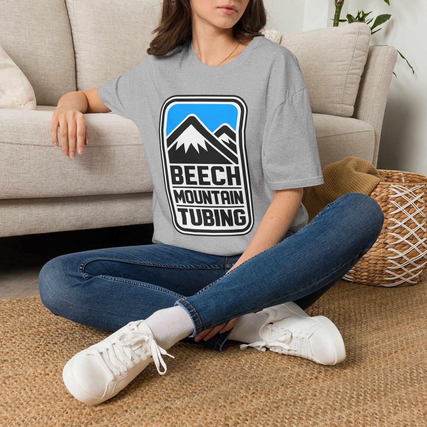 Mountain Tubing T‑Shirt — Beech Mountain Tubing Logo Tee