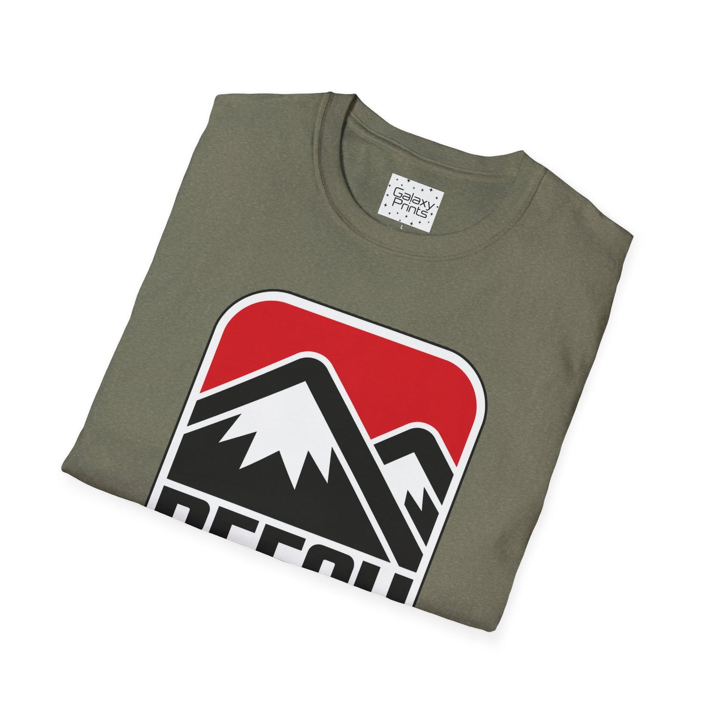 Ski Patrol Beech Mountain Retro T-Shirt — Beech Mountain Ski Patrol with Mountains on the back- logo Tee
