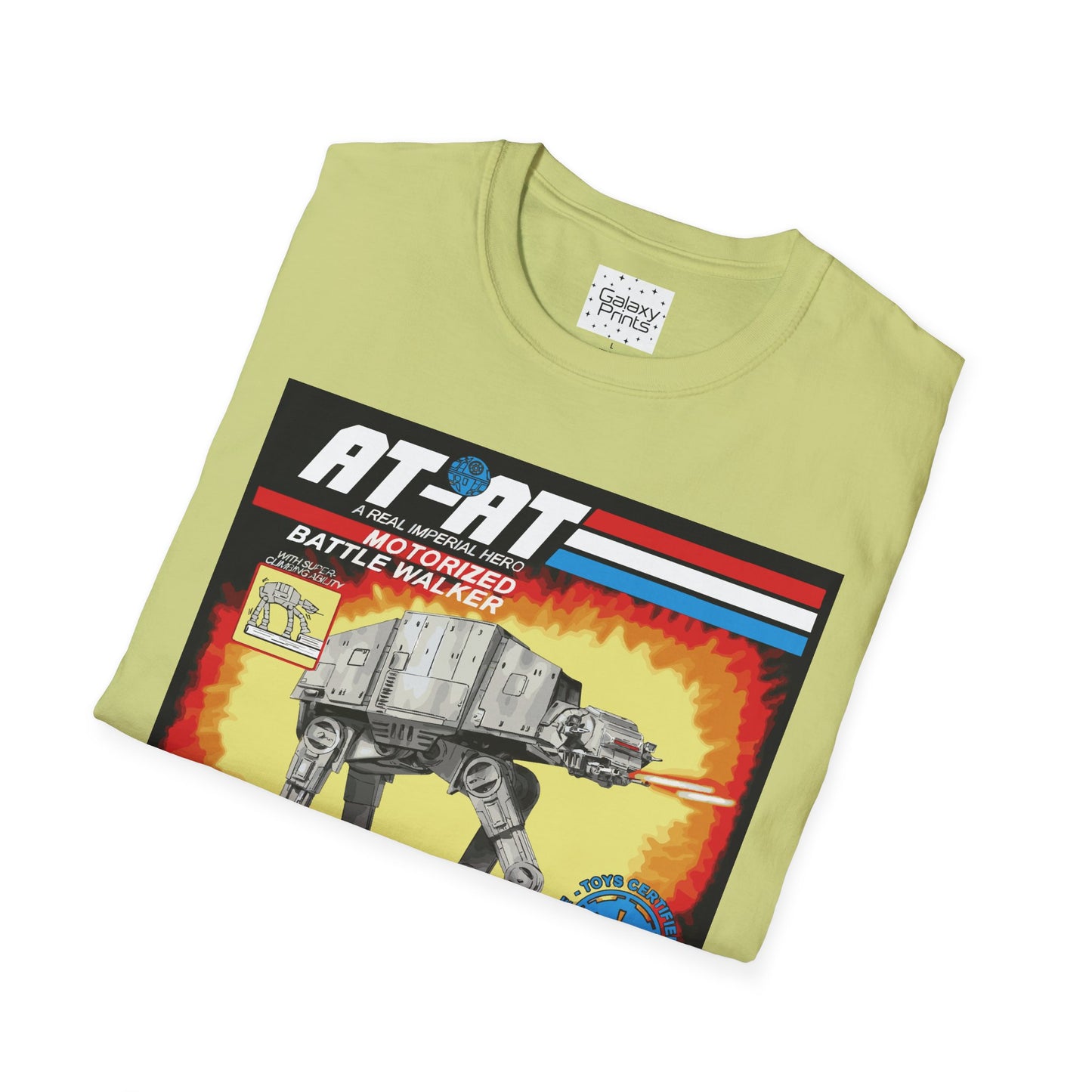 Star Wars AT-AT Walker Toy Box Retro Graphic Unisex Softstyle T-Shirt